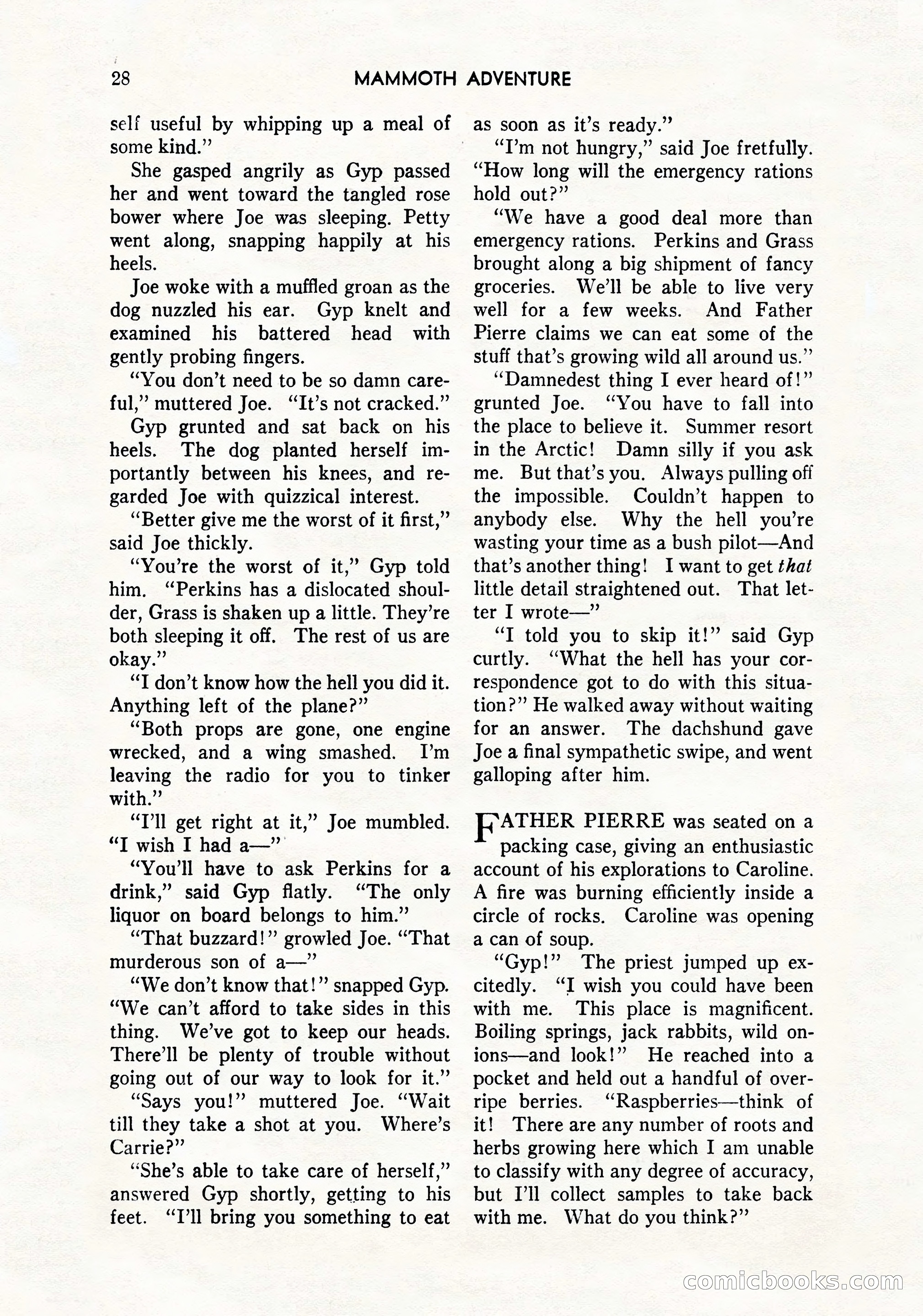 Mammoth Adventure, March 1947 — page 28 of 180