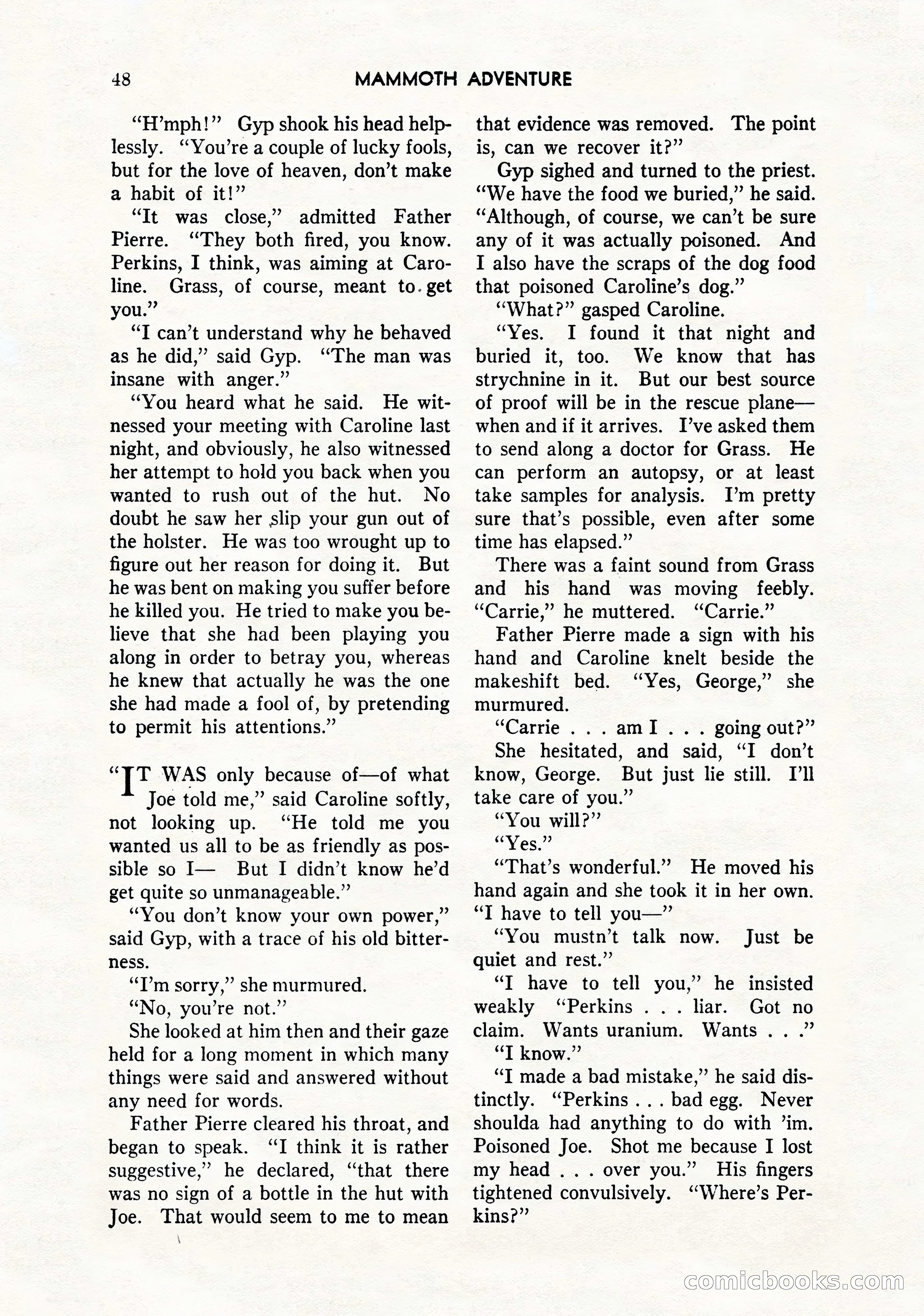 Mammoth Adventure, March 1947 — page 48 of 180