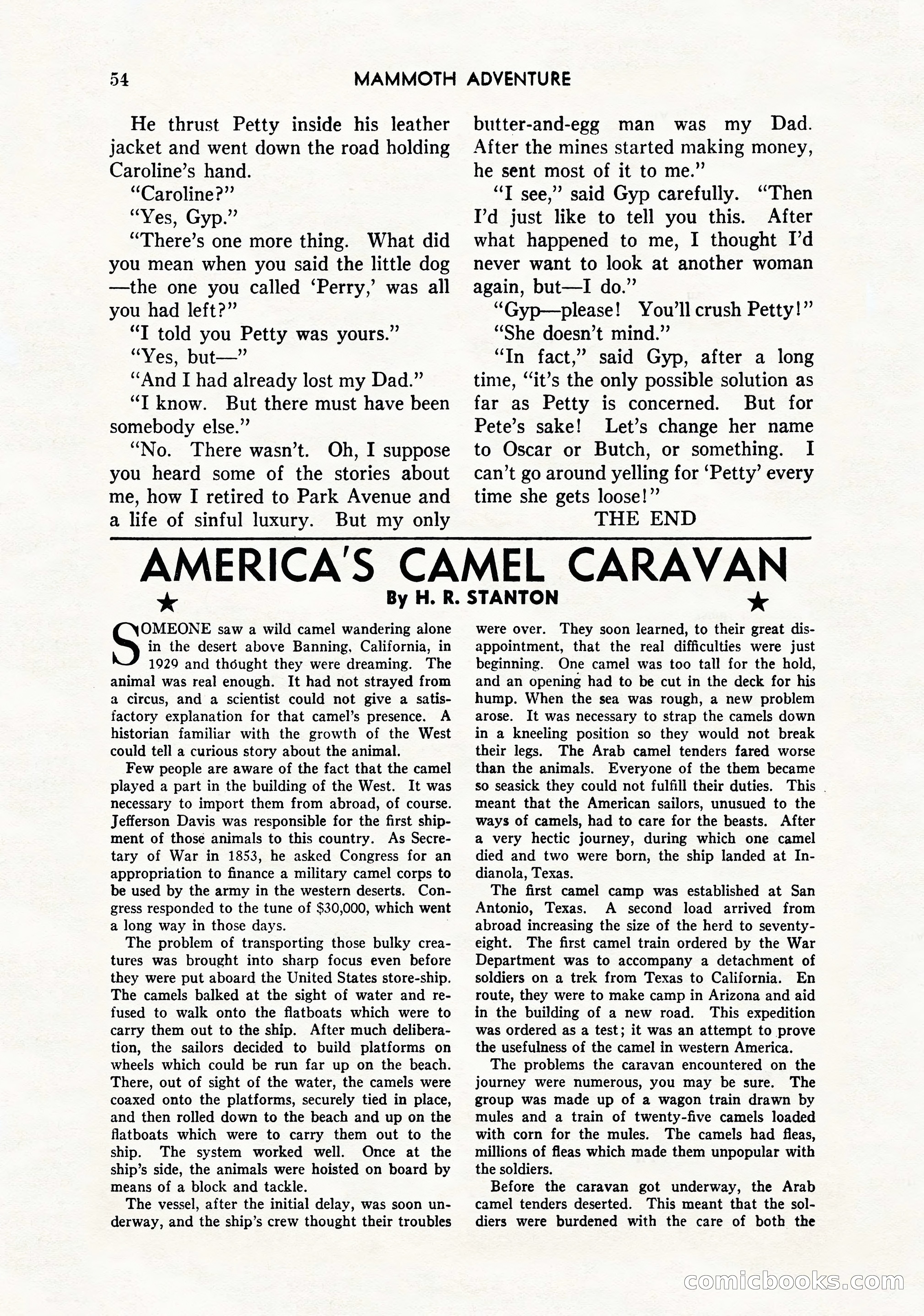 Mammoth Adventure, March 1947 — page 54 of 180