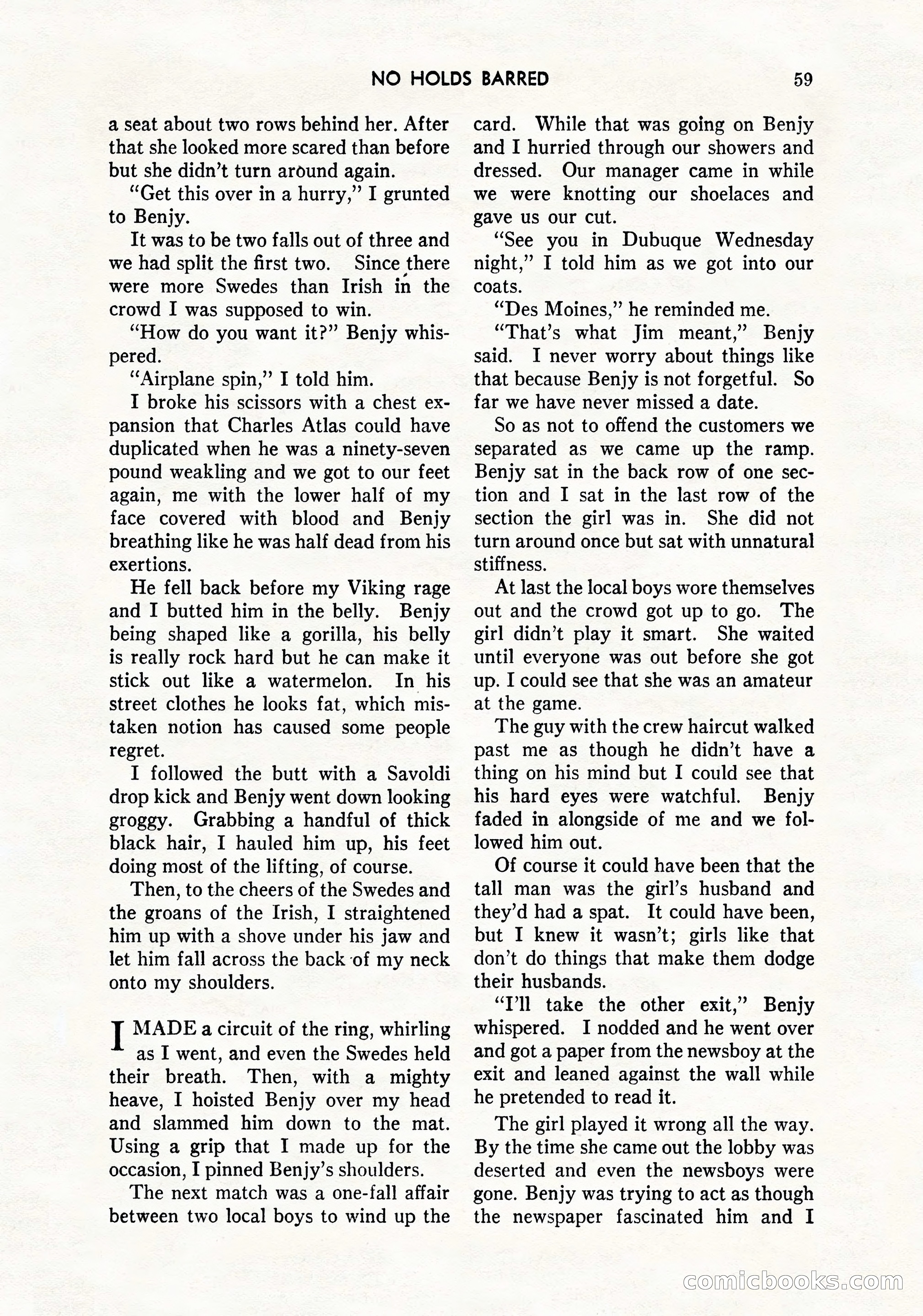 Mammoth Adventure, March 1947 — page 59 of 180