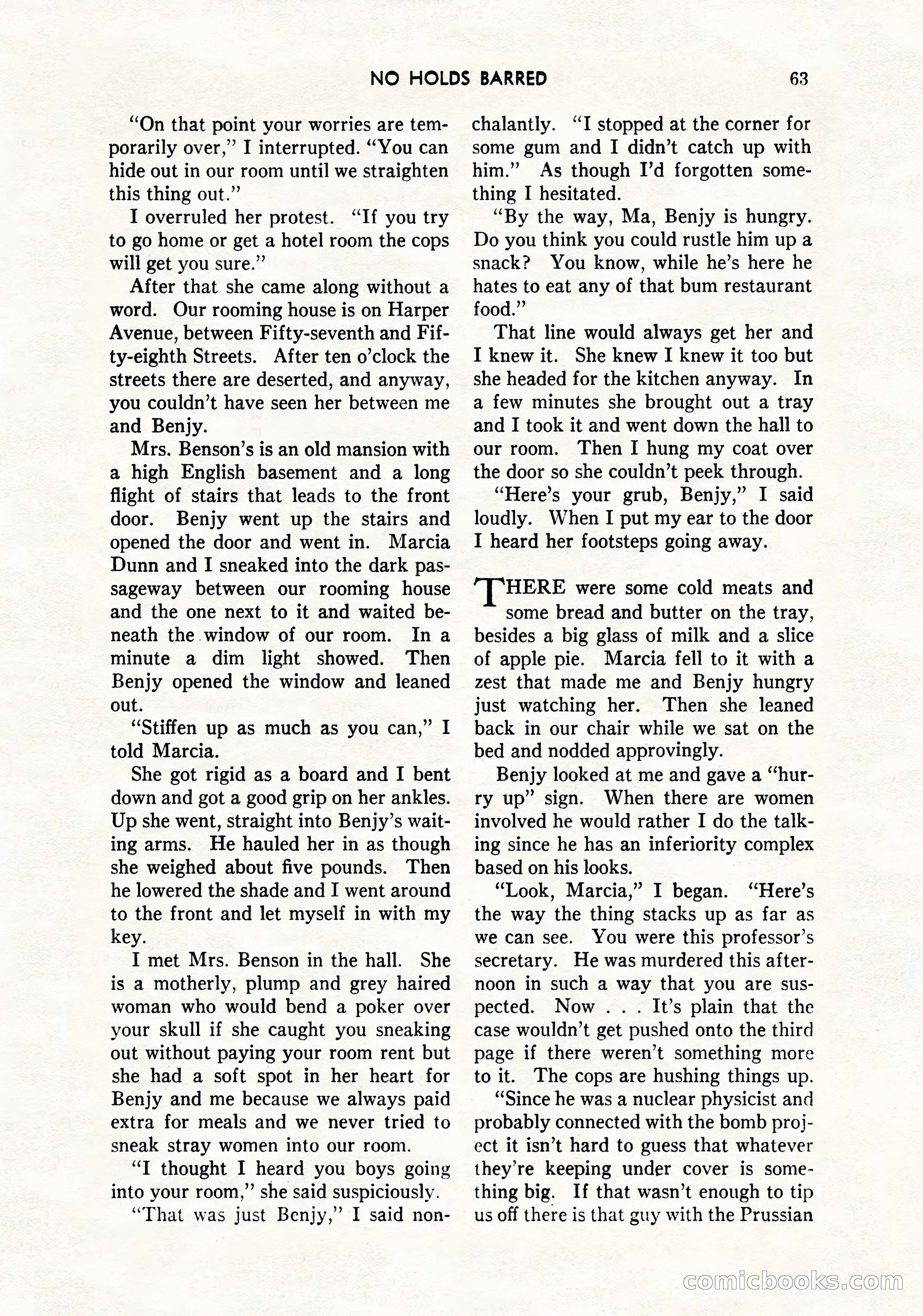 Mammoth Adventure, March 1947 — page 63 of 180