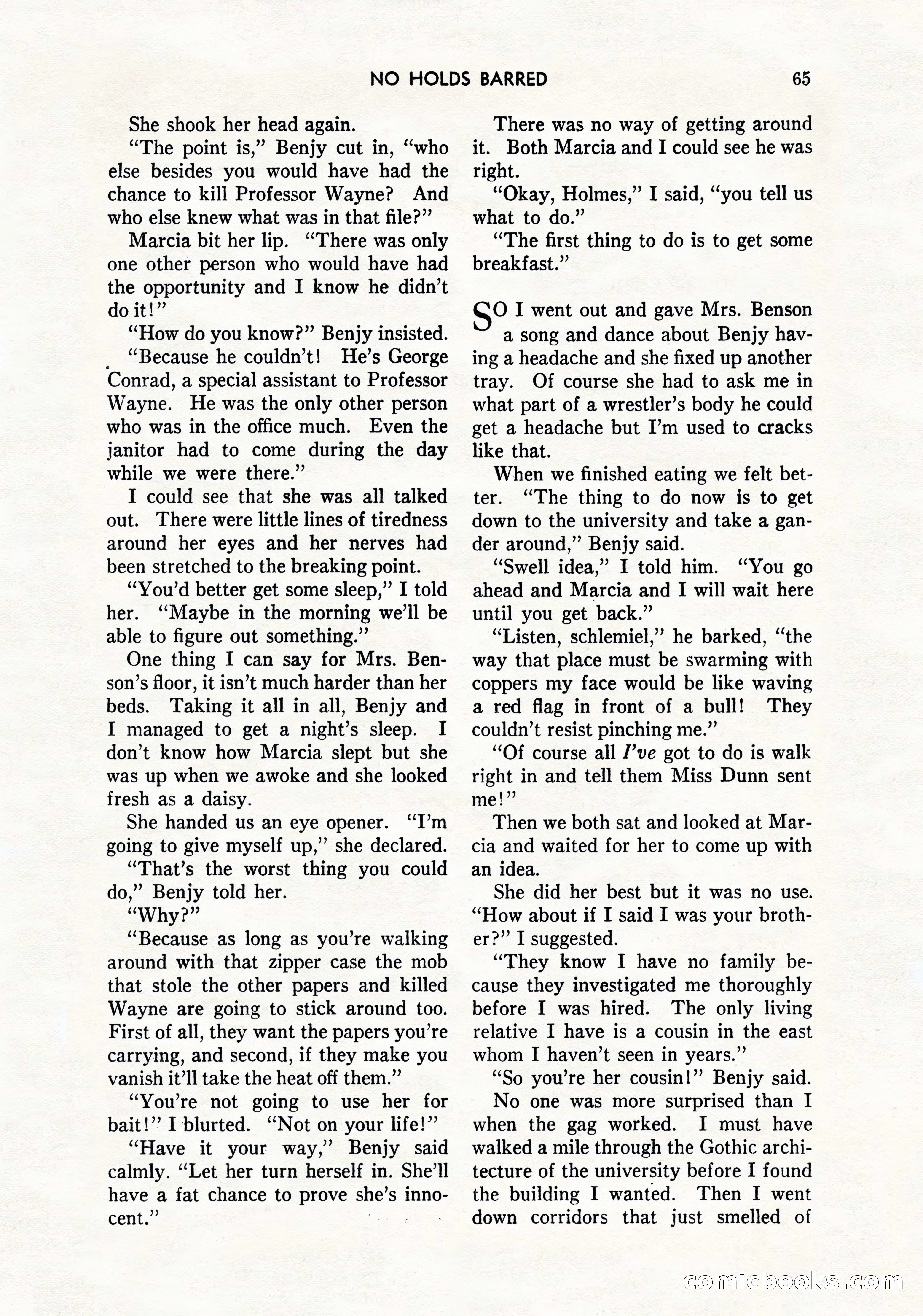 Mammoth Adventure, March 1947 — page 65 of 180