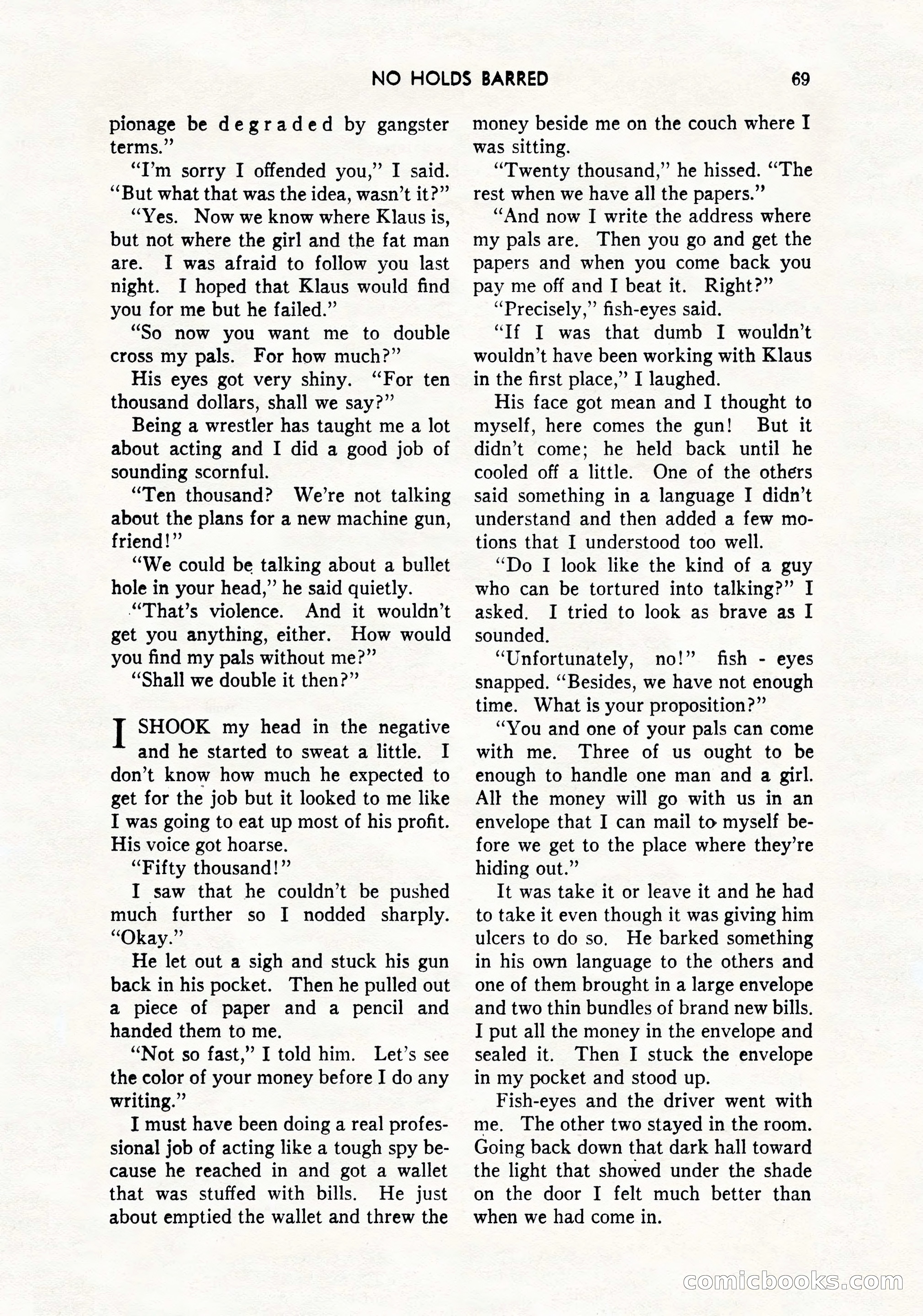 Mammoth Adventure, March 1947 — page 69 of 180