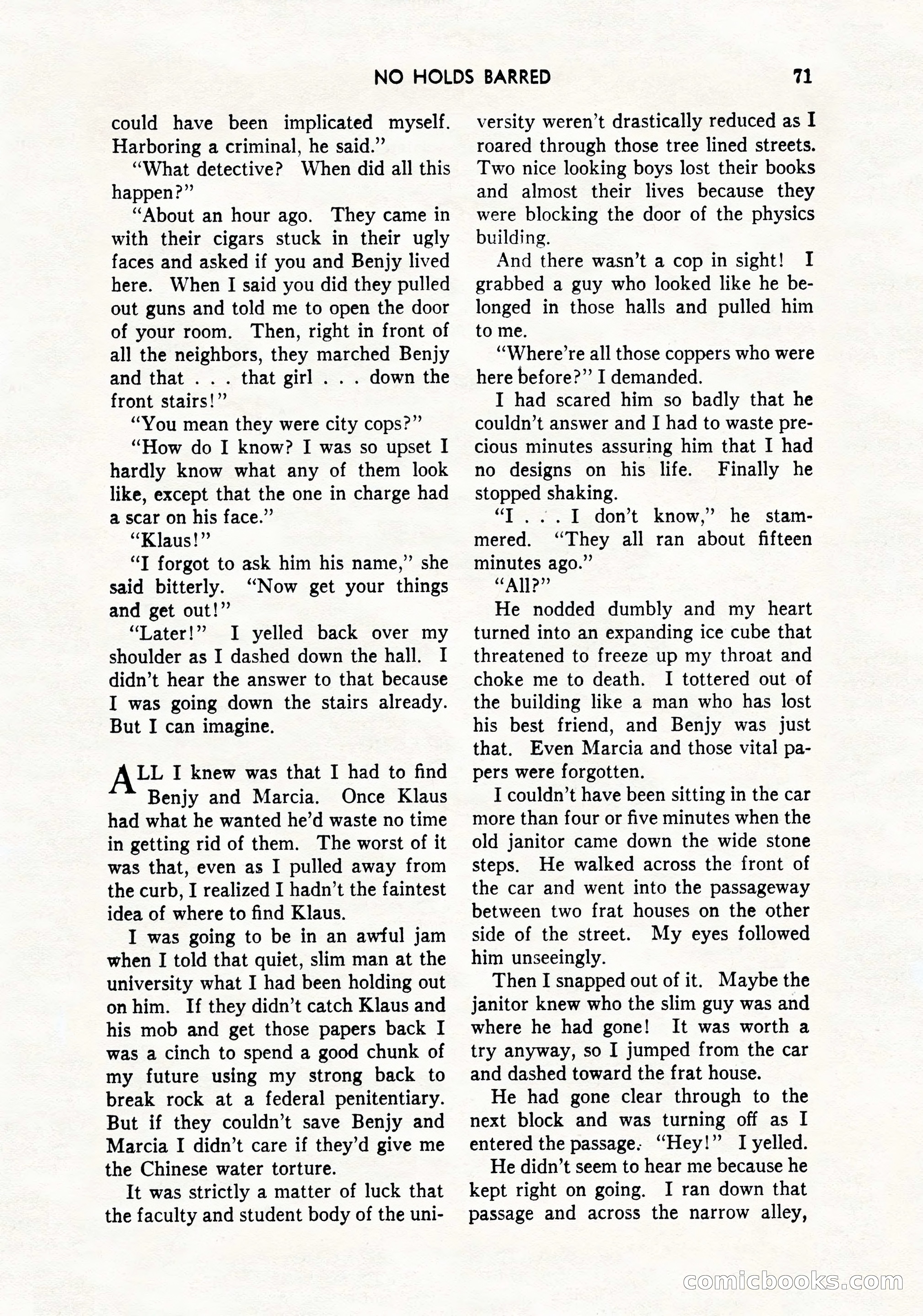 Mammoth Adventure, March 1947 — page 71 of 180