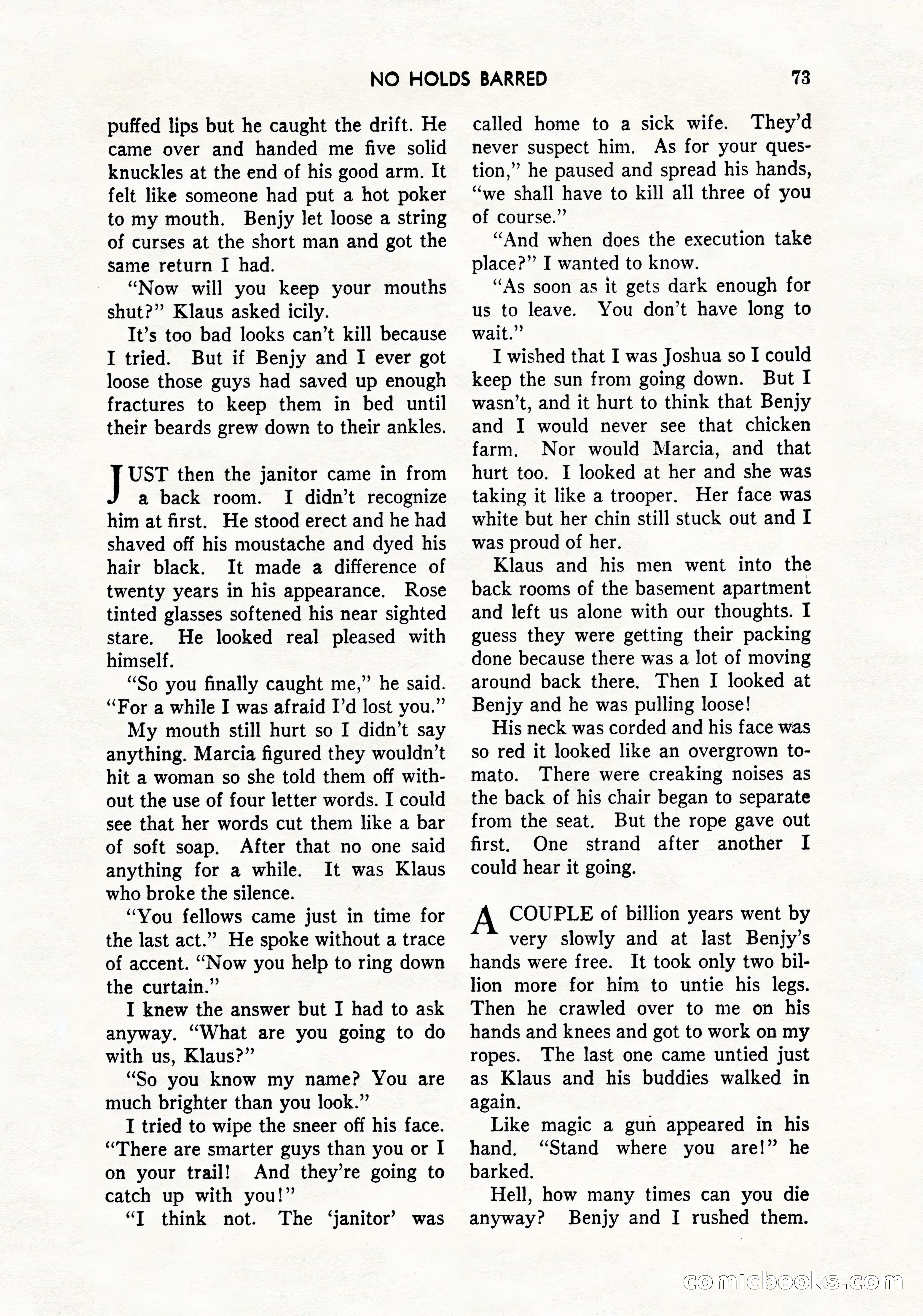 Mammoth Adventure, March 1947 — page 73 of 180