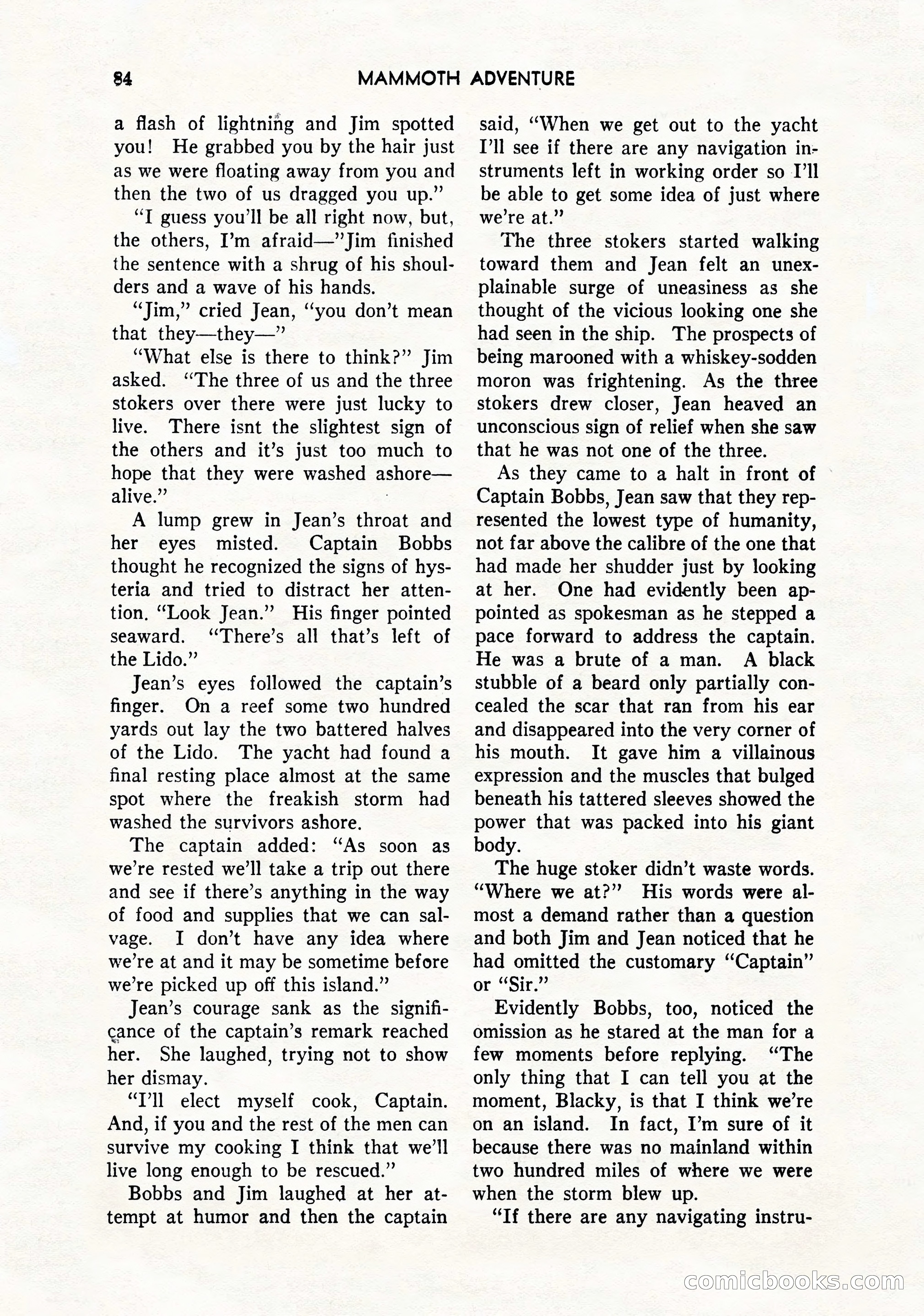 Mammoth Adventure, March 1947 — page 84 of 180