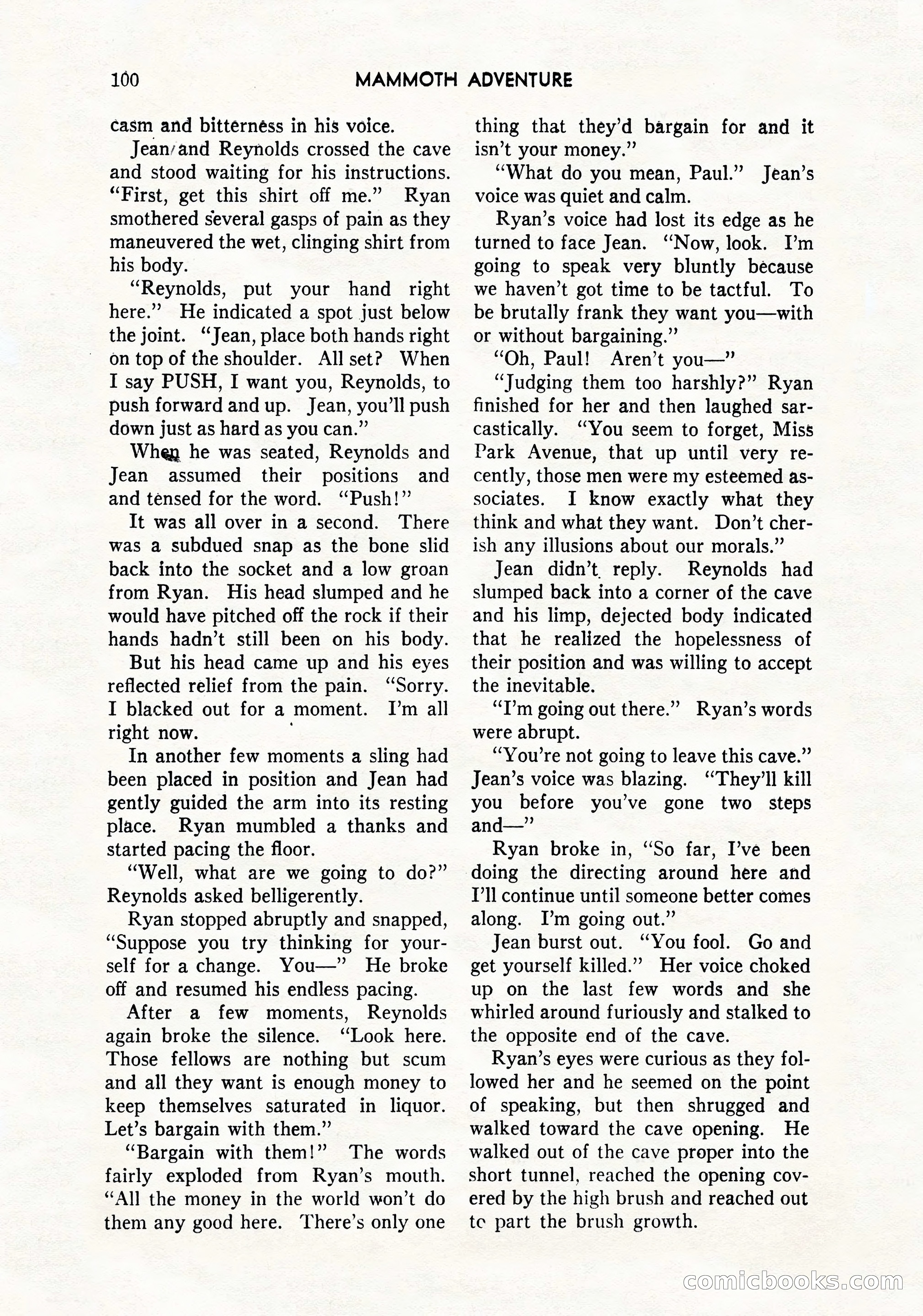 Mammoth Adventure, March 1947 — page 100 of 180