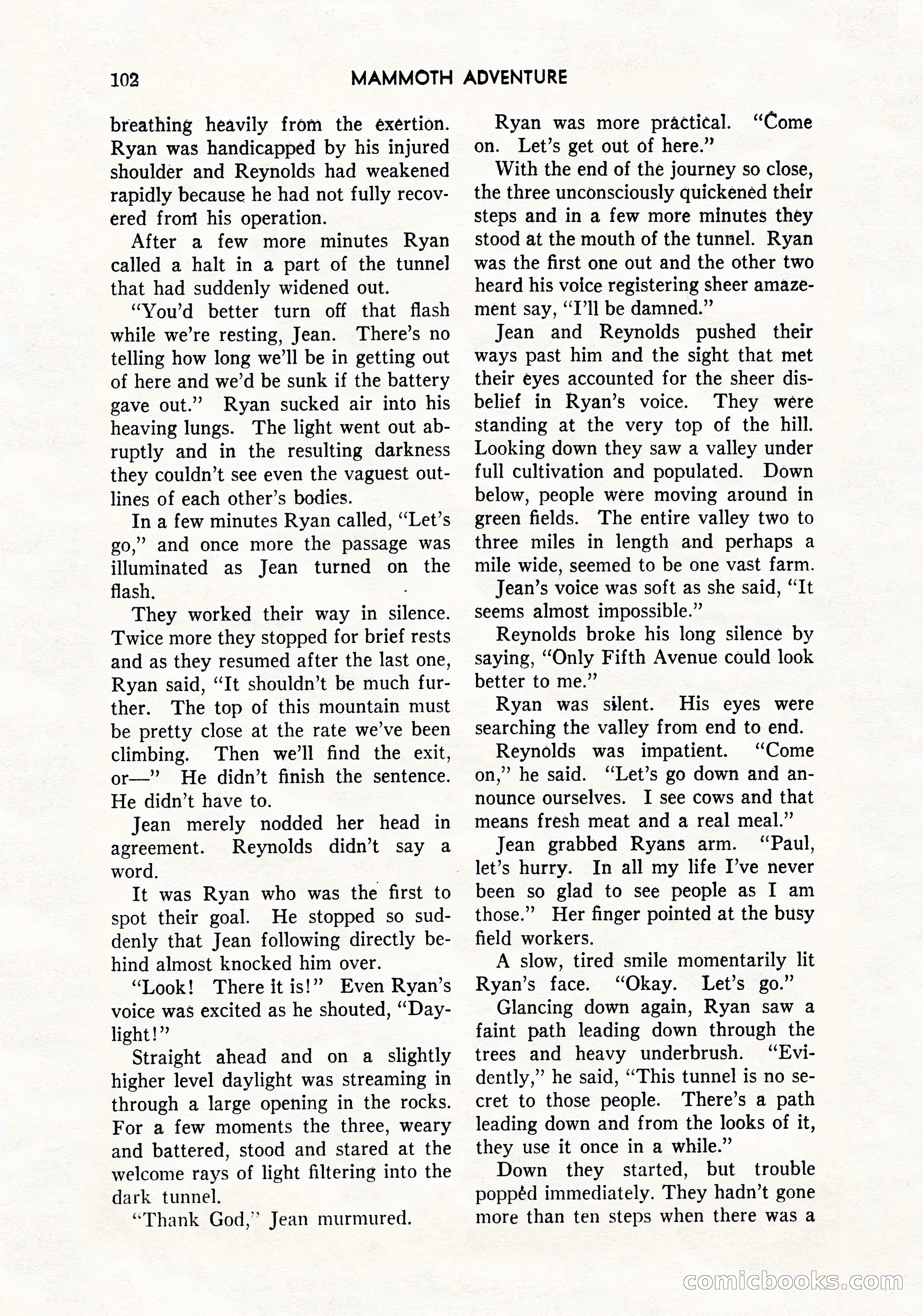 Mammoth Adventure, March 1947 — page 102 of 180