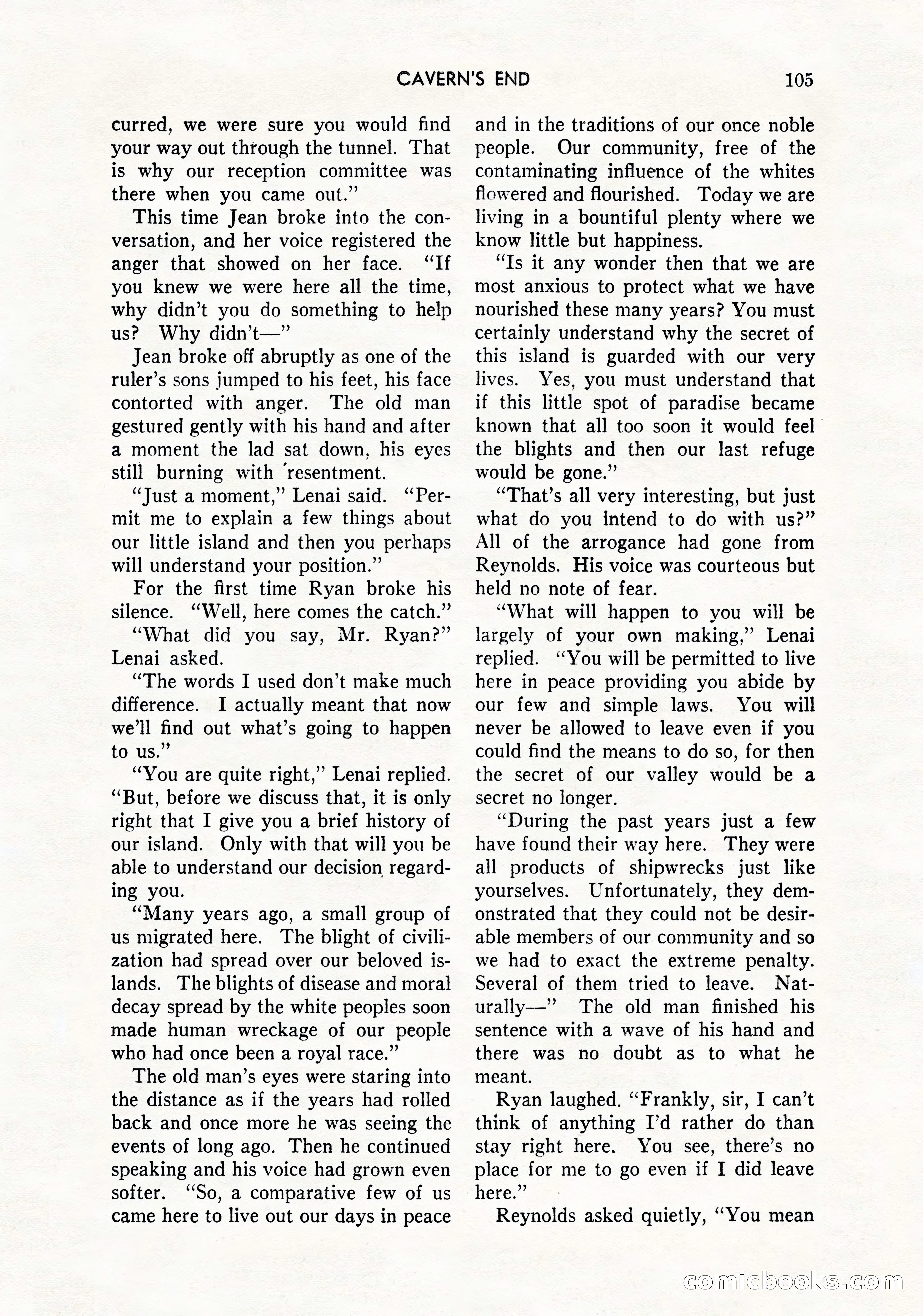 Mammoth Adventure, March 1947 — page 105 of 180