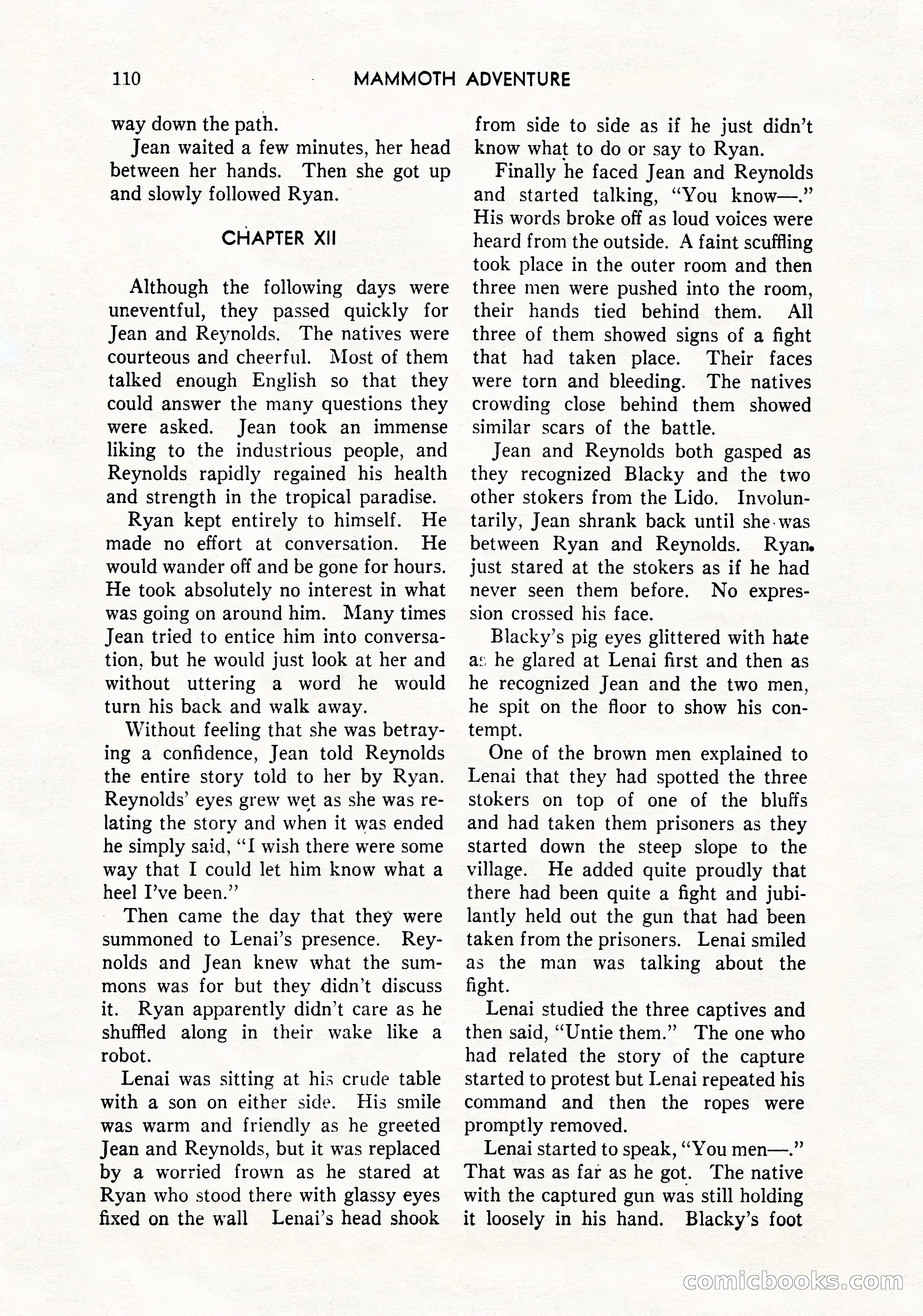 Mammoth Adventure, March 1947 — page 110 of 180