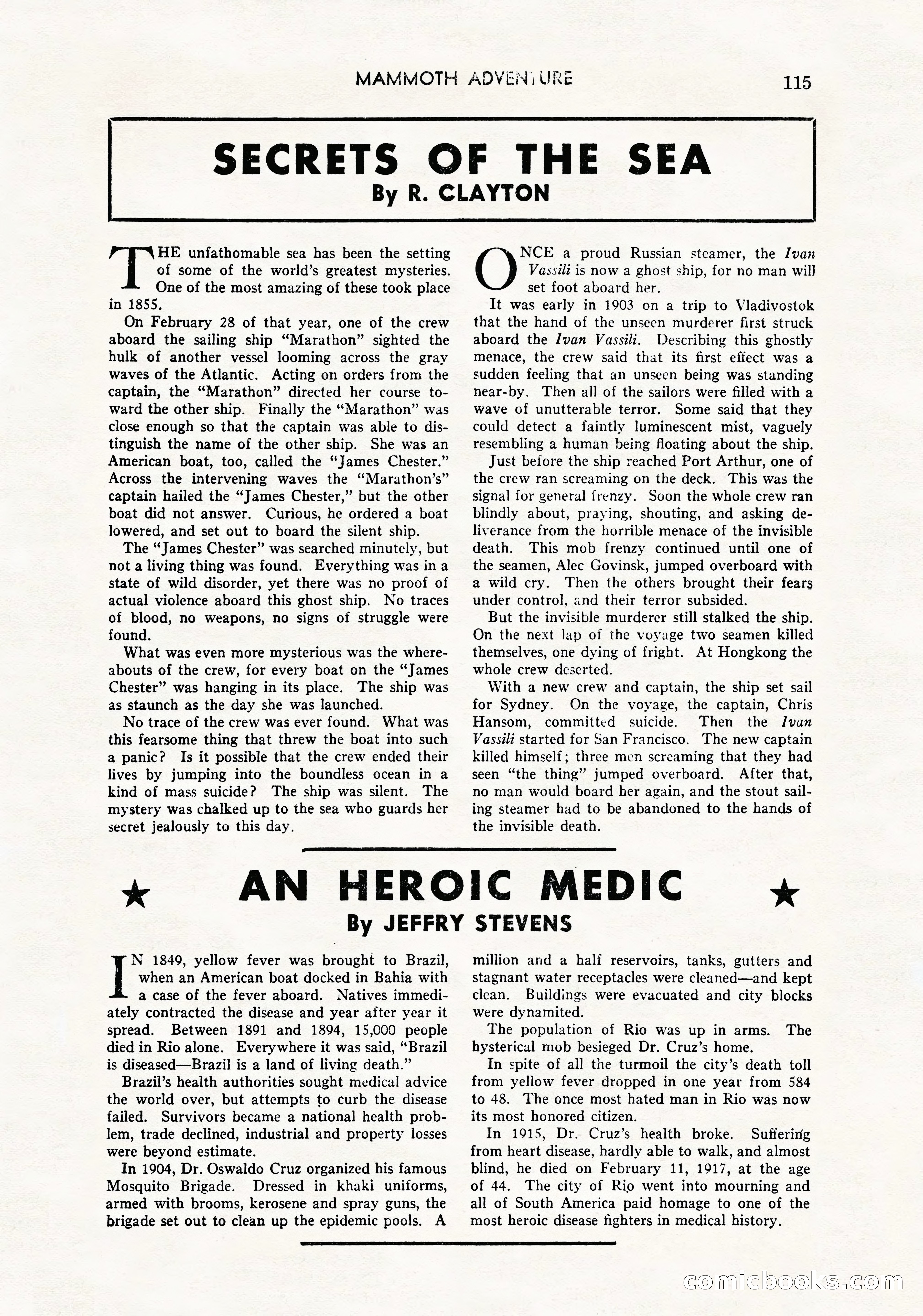 Mammoth Adventure, March 1947 — page 115 of 180