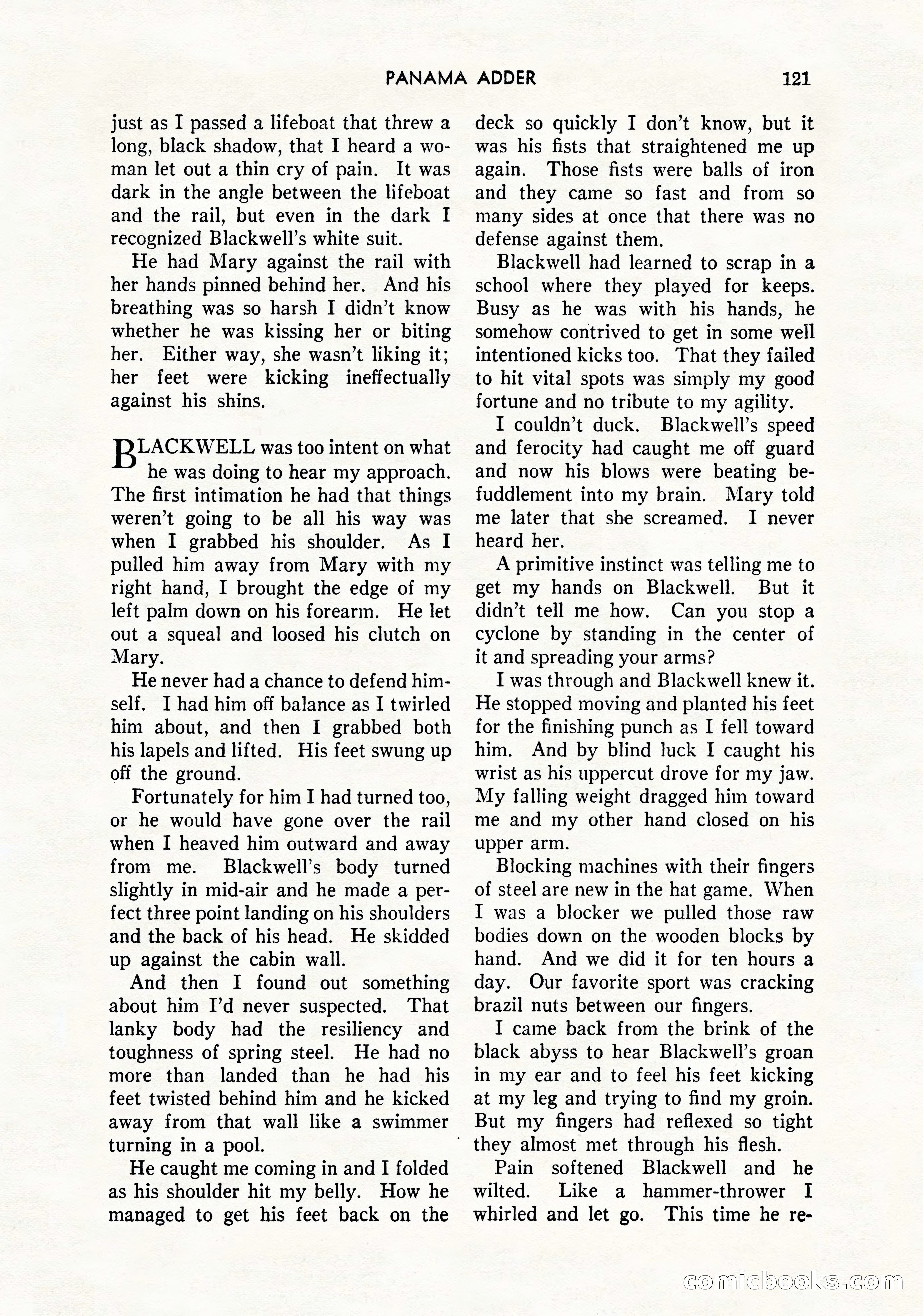 Mammoth Adventure, March 1947 — page 121 of 180
