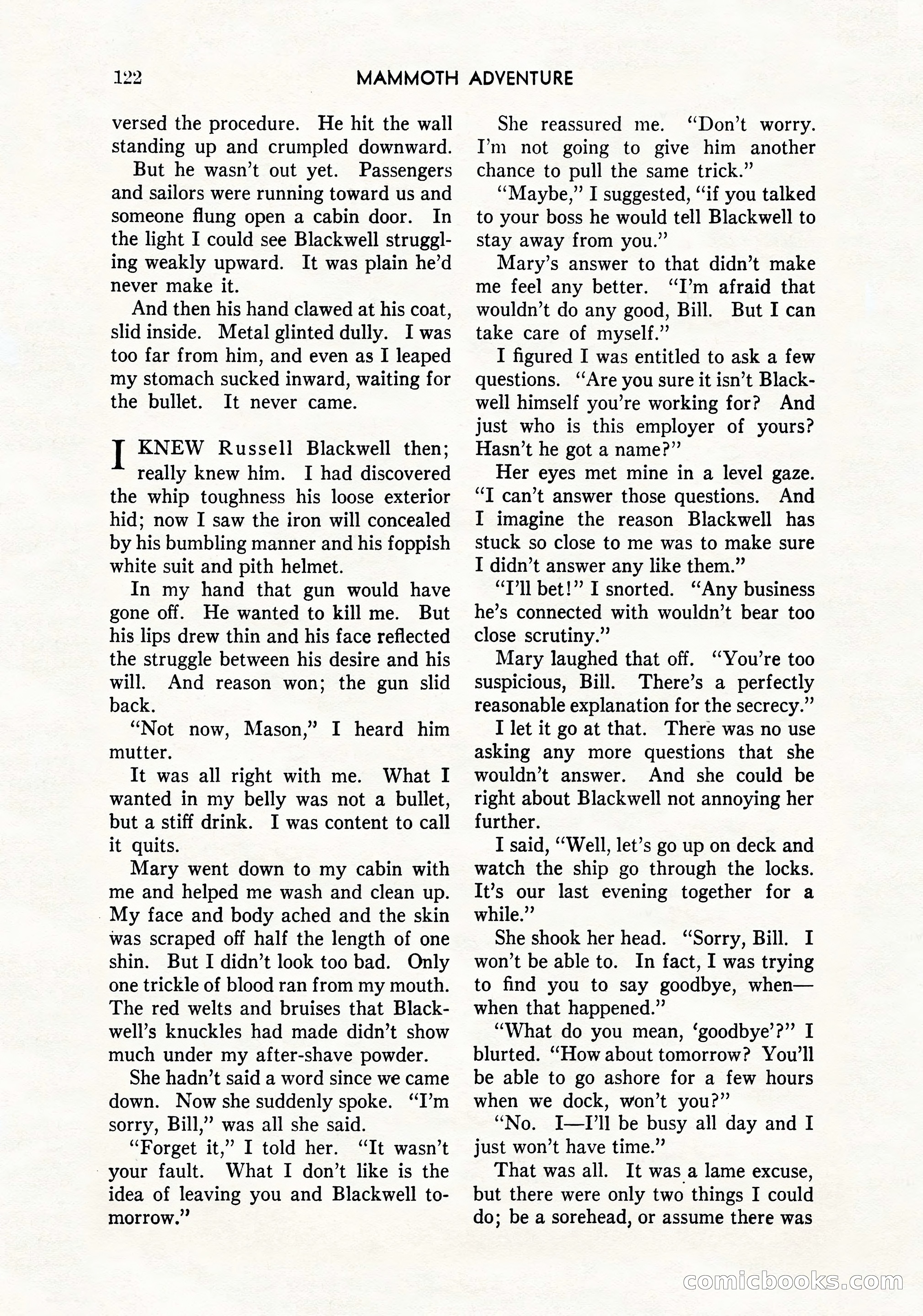 Mammoth Adventure, March 1947 — page 122 of 180