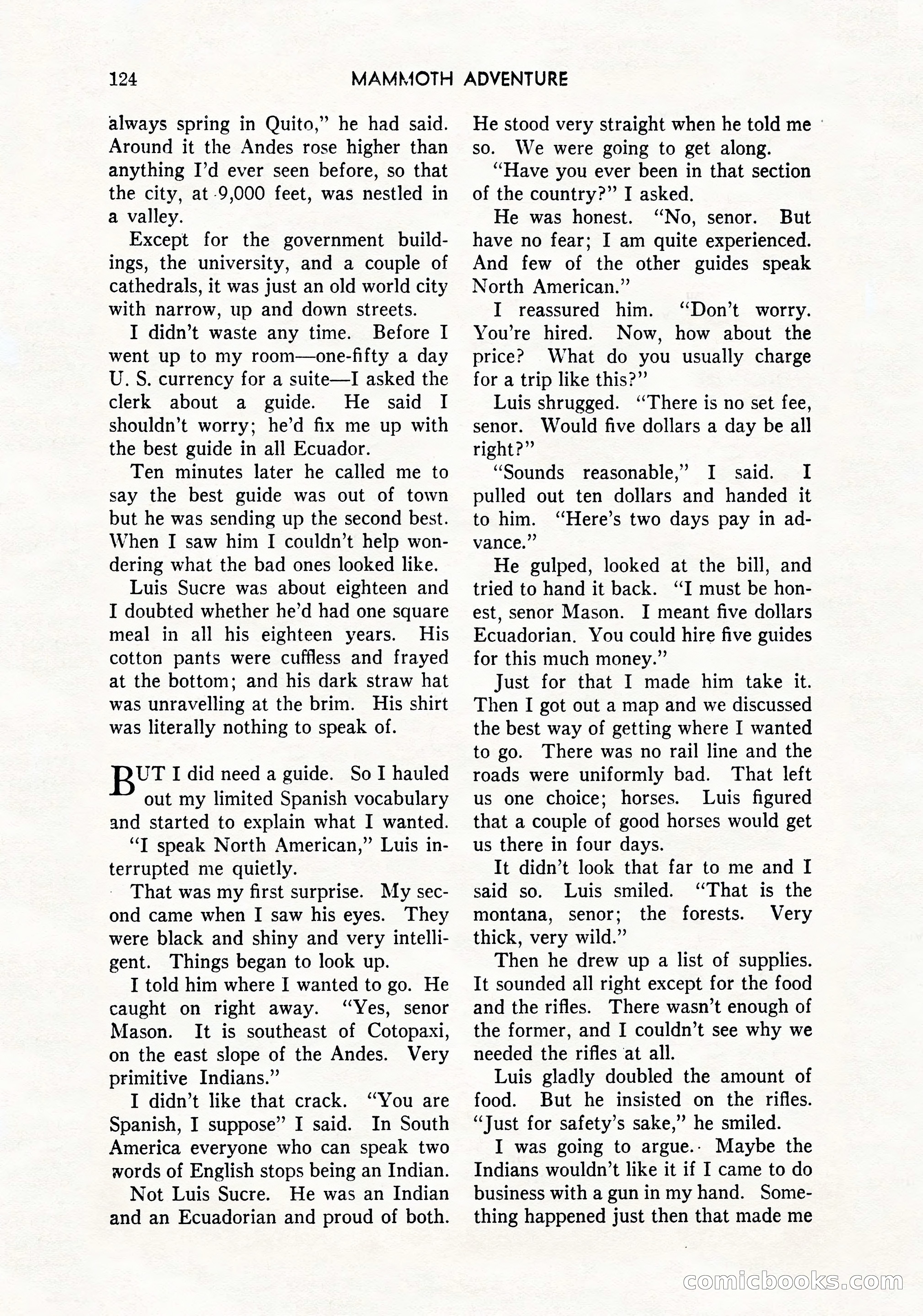 Mammoth Adventure, March 1947 — page 124 of 180