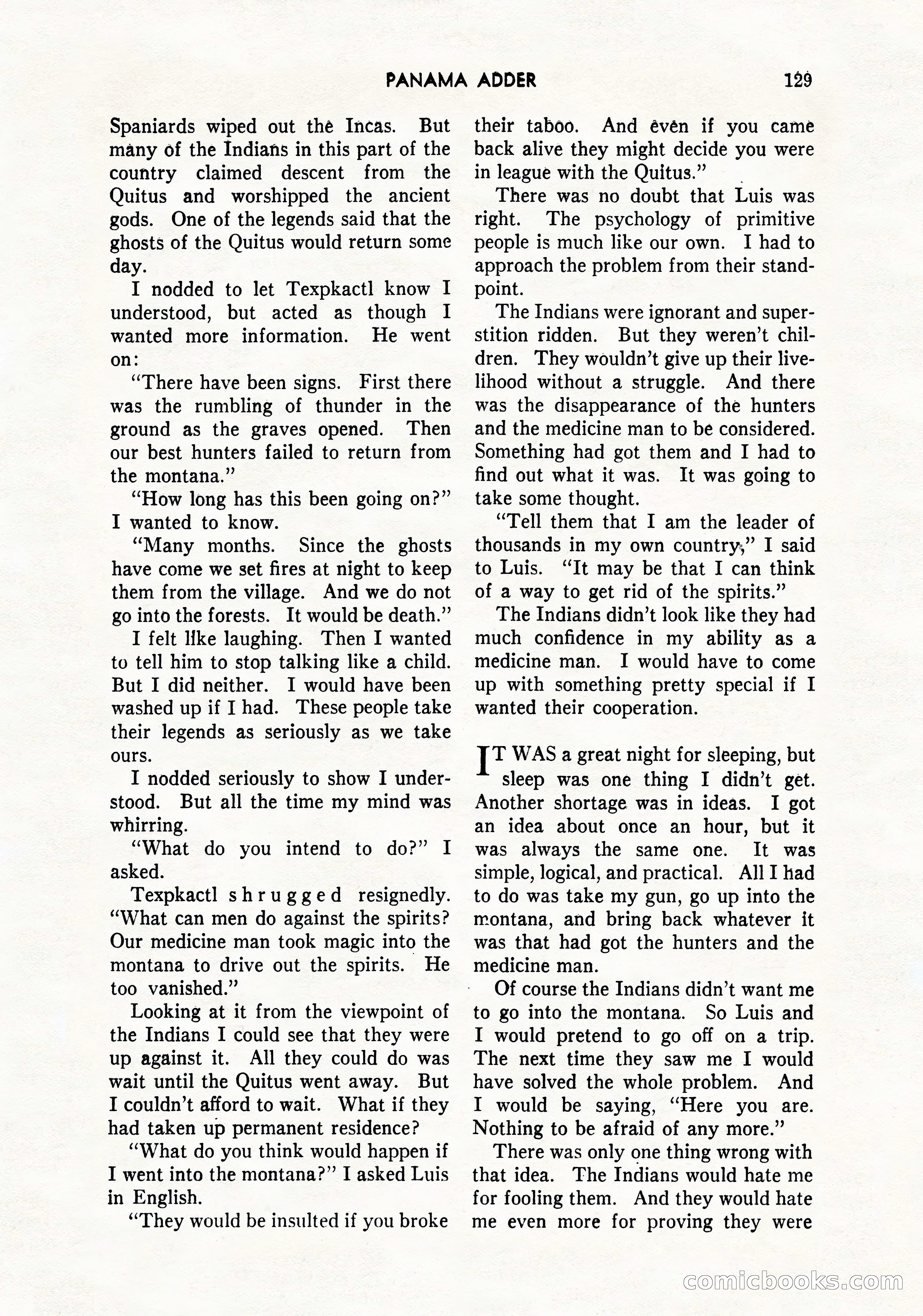 Mammoth Adventure, March 1947 — page 129 of 180