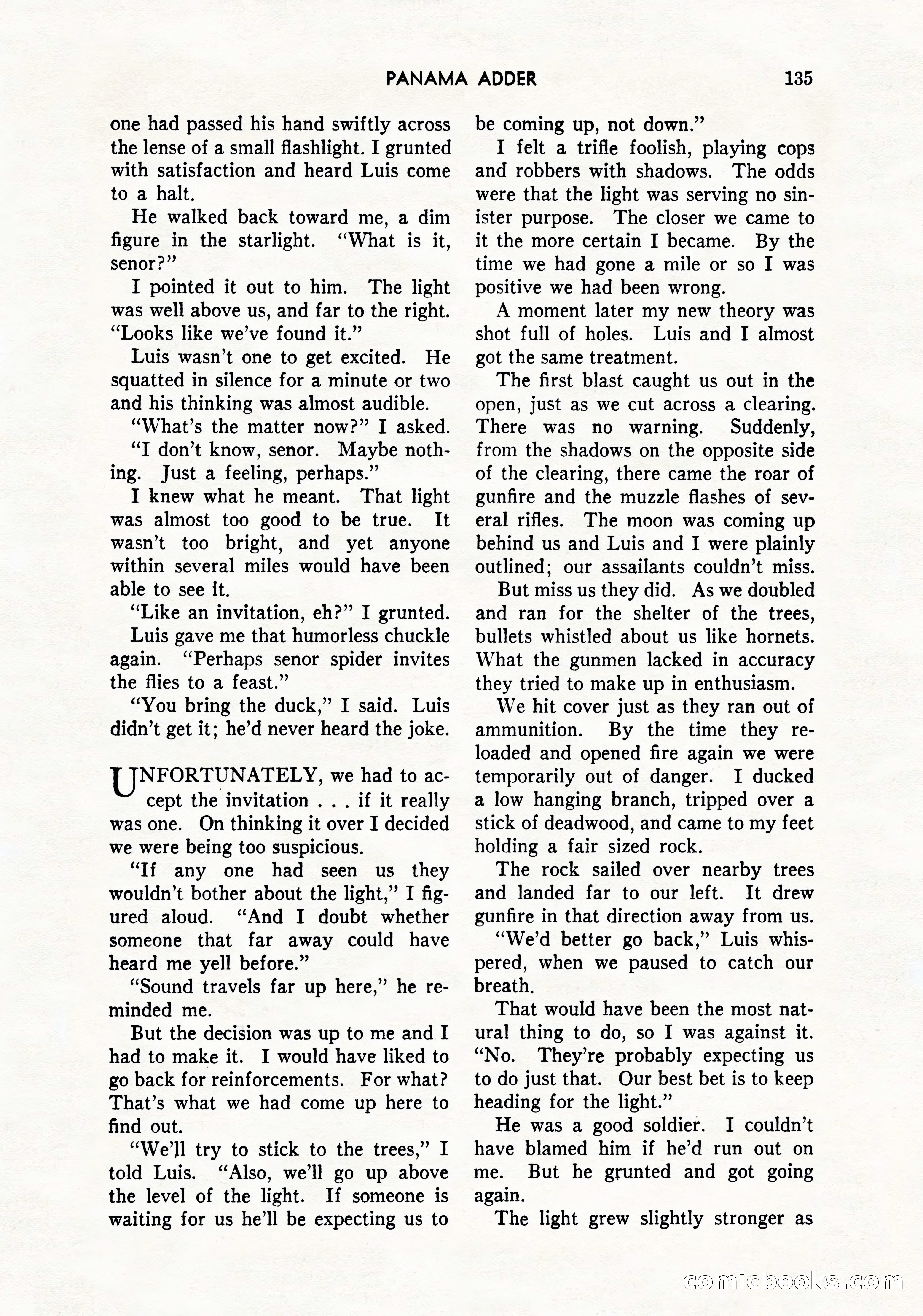 Mammoth Adventure, March 1947 — page 135 of 180