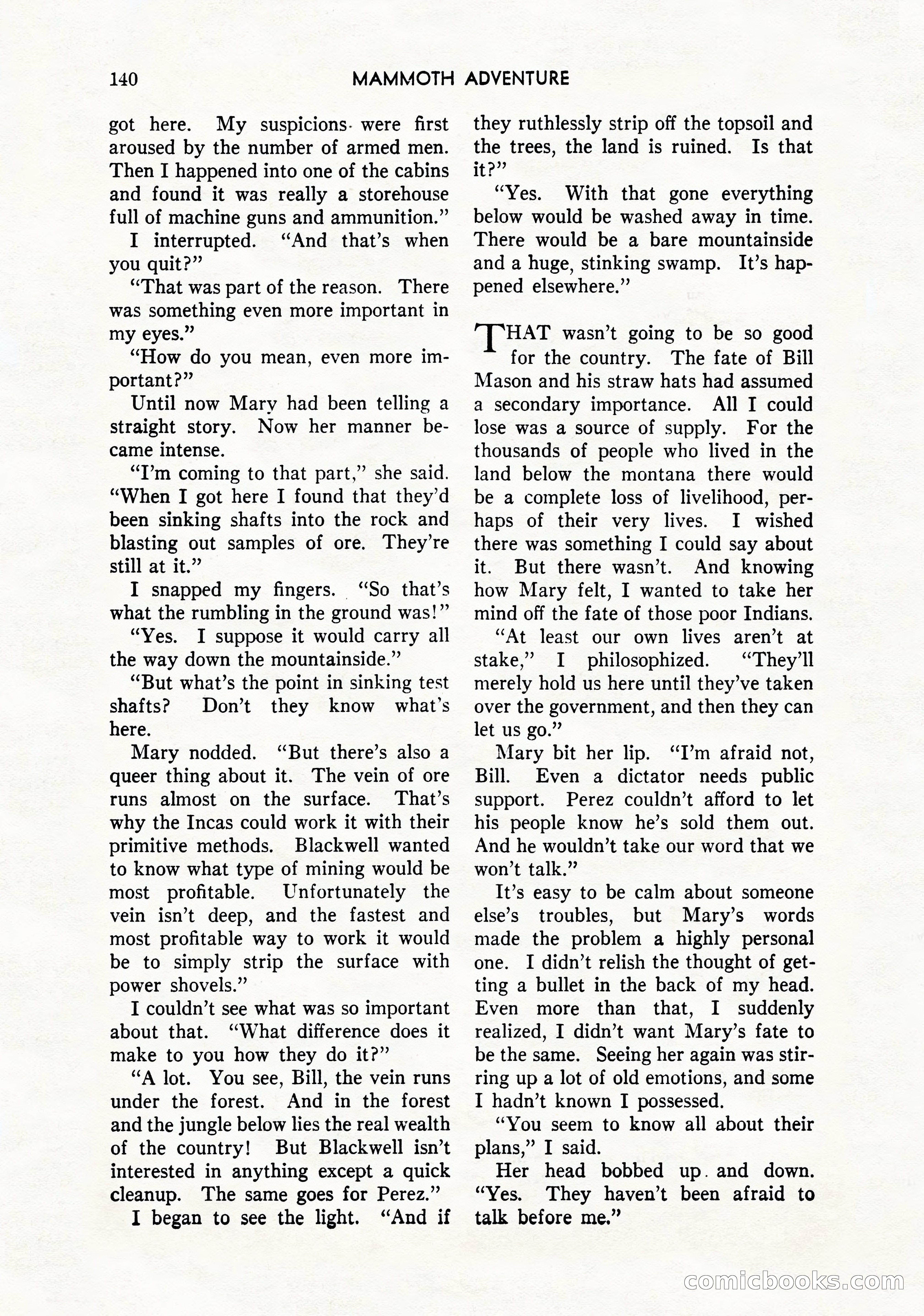 Mammoth Adventure, March 1947 — page 140 of 180