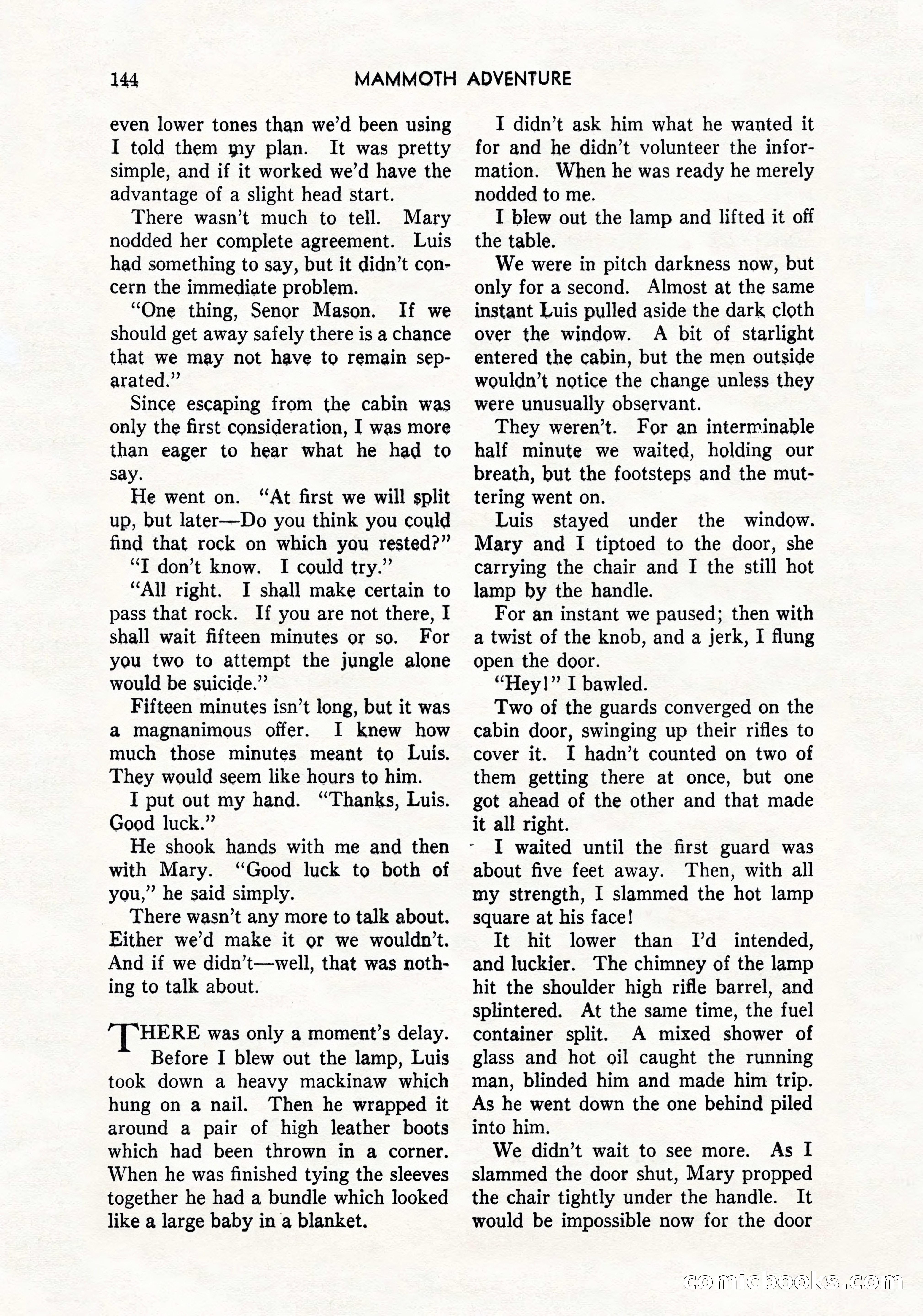 Mammoth Adventure, March 1947 — page 144 of 180
