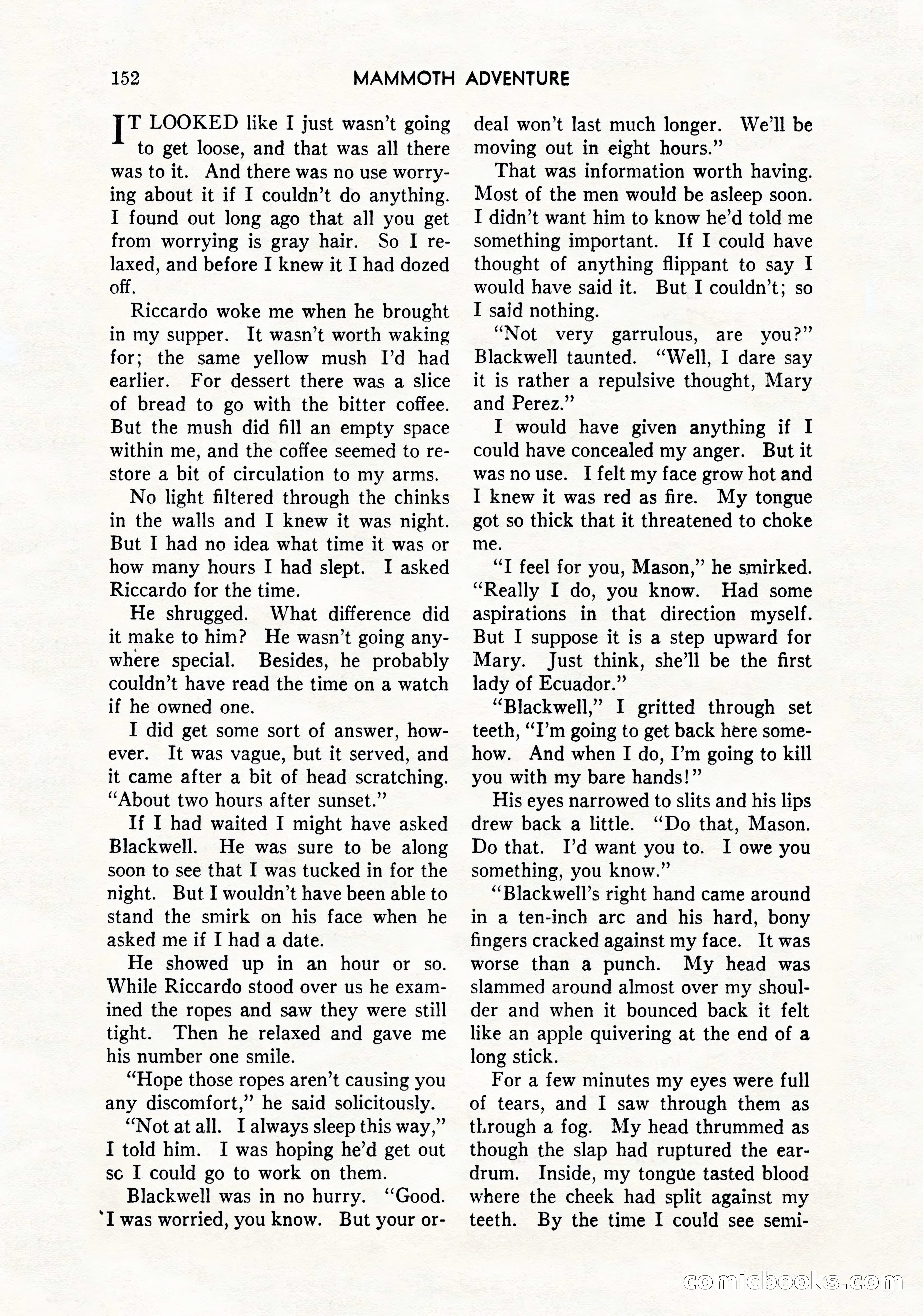 Mammoth Adventure, March 1947 — page 152 of 180