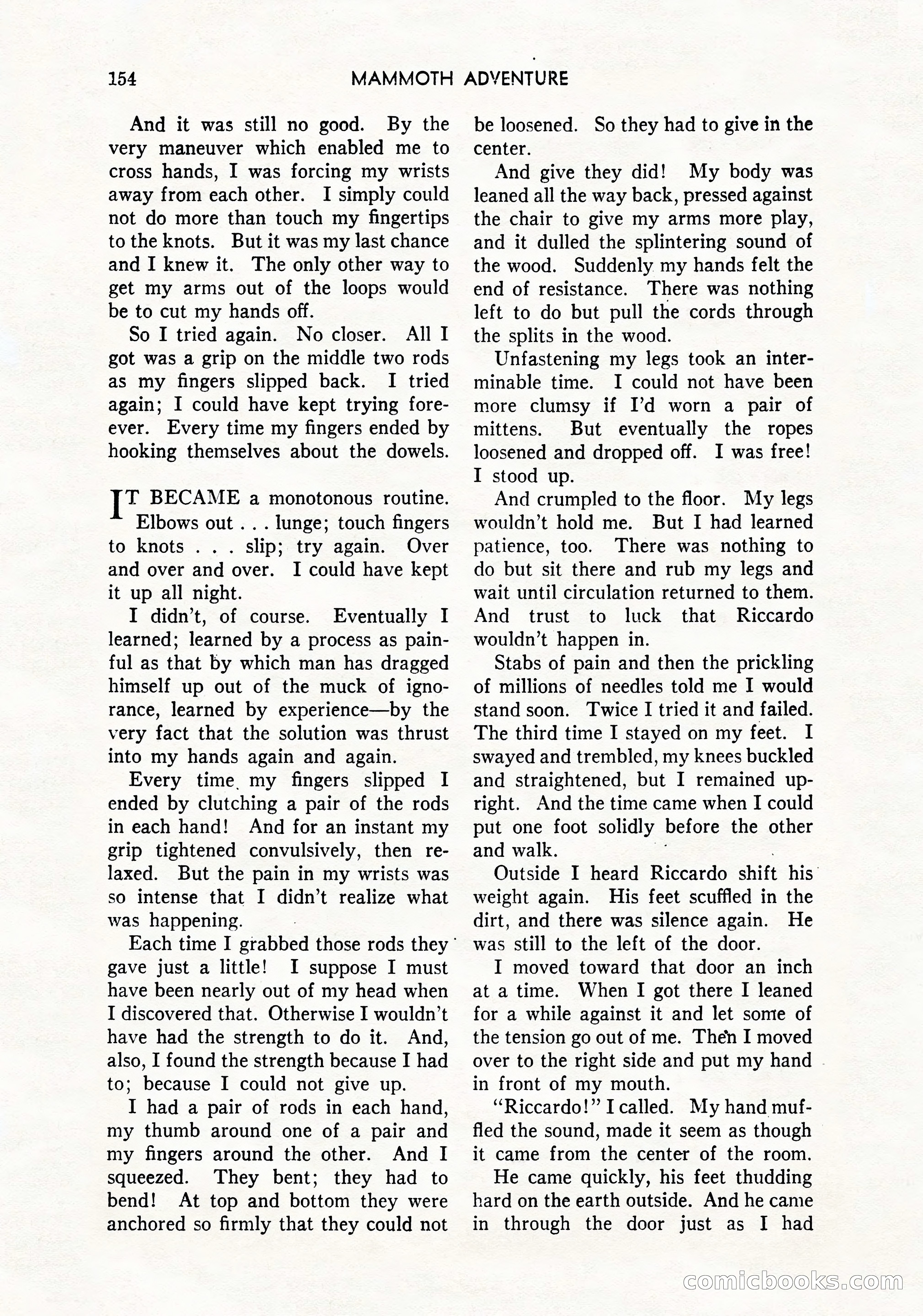 Mammoth Adventure, March 1947 — page 154 of 180