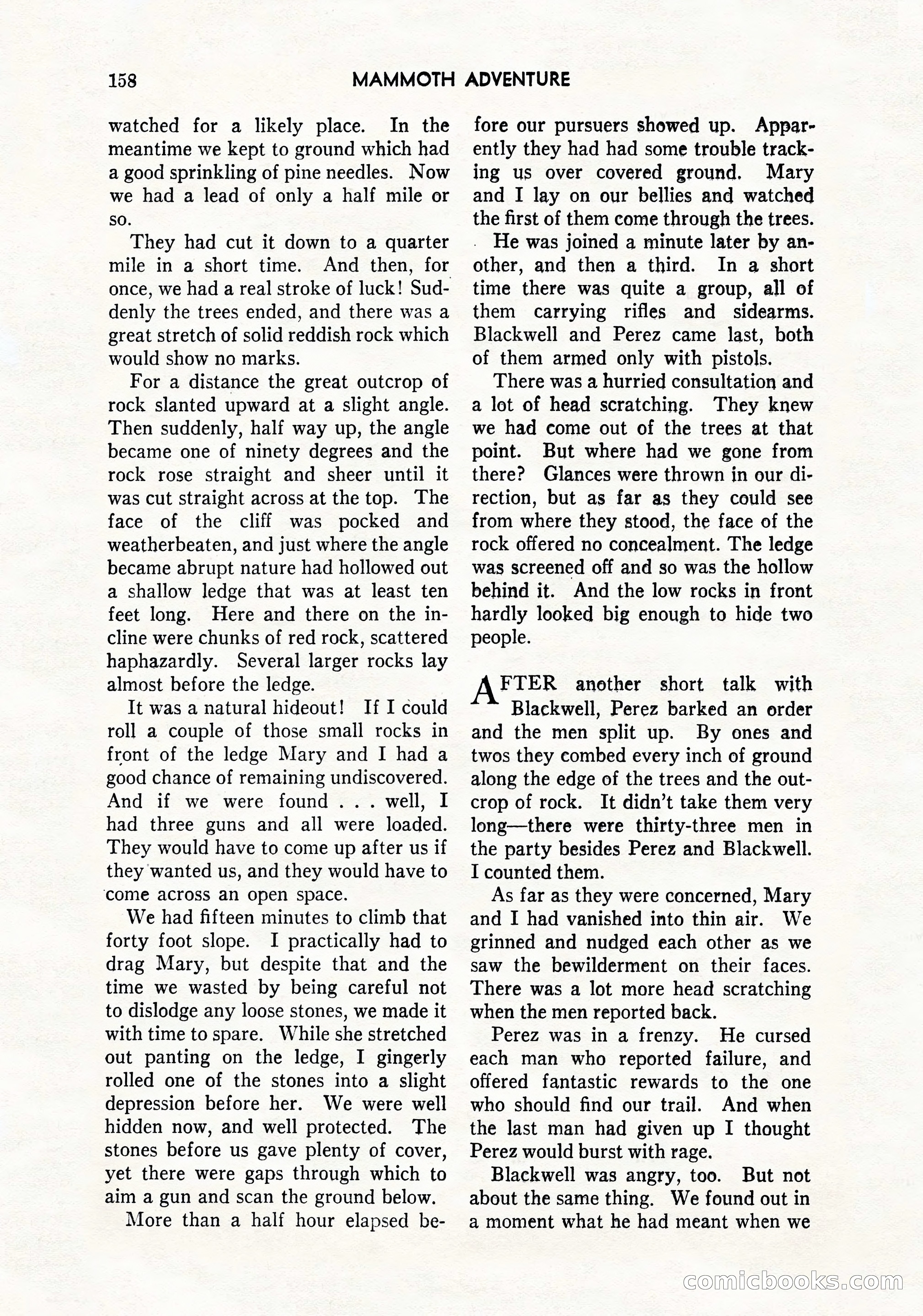 Mammoth Adventure, March 1947 — page 158 of 180