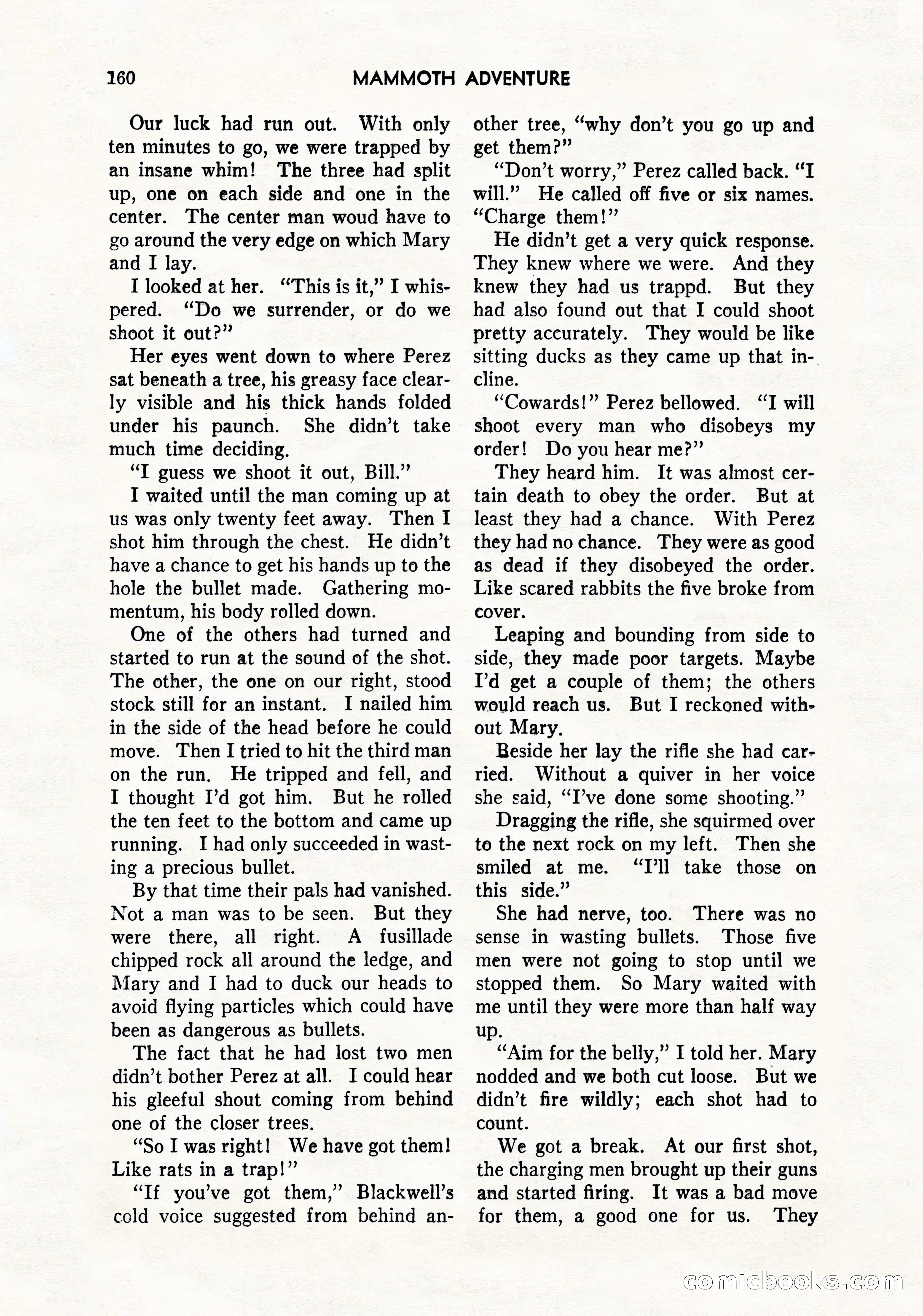 Mammoth Adventure, March 1947 — page 160 of 180