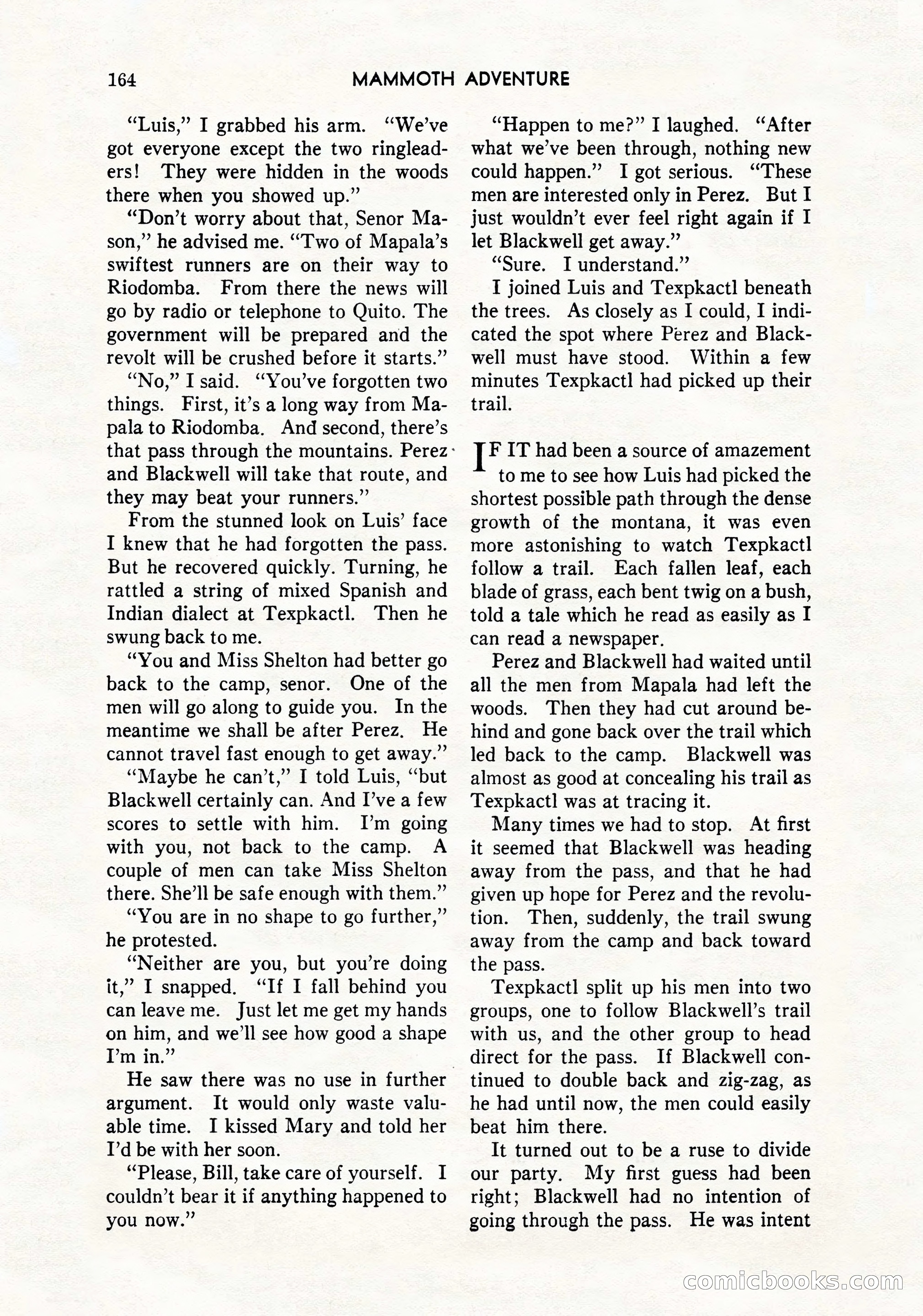 Mammoth Adventure, March 1947 — page 164 of 180