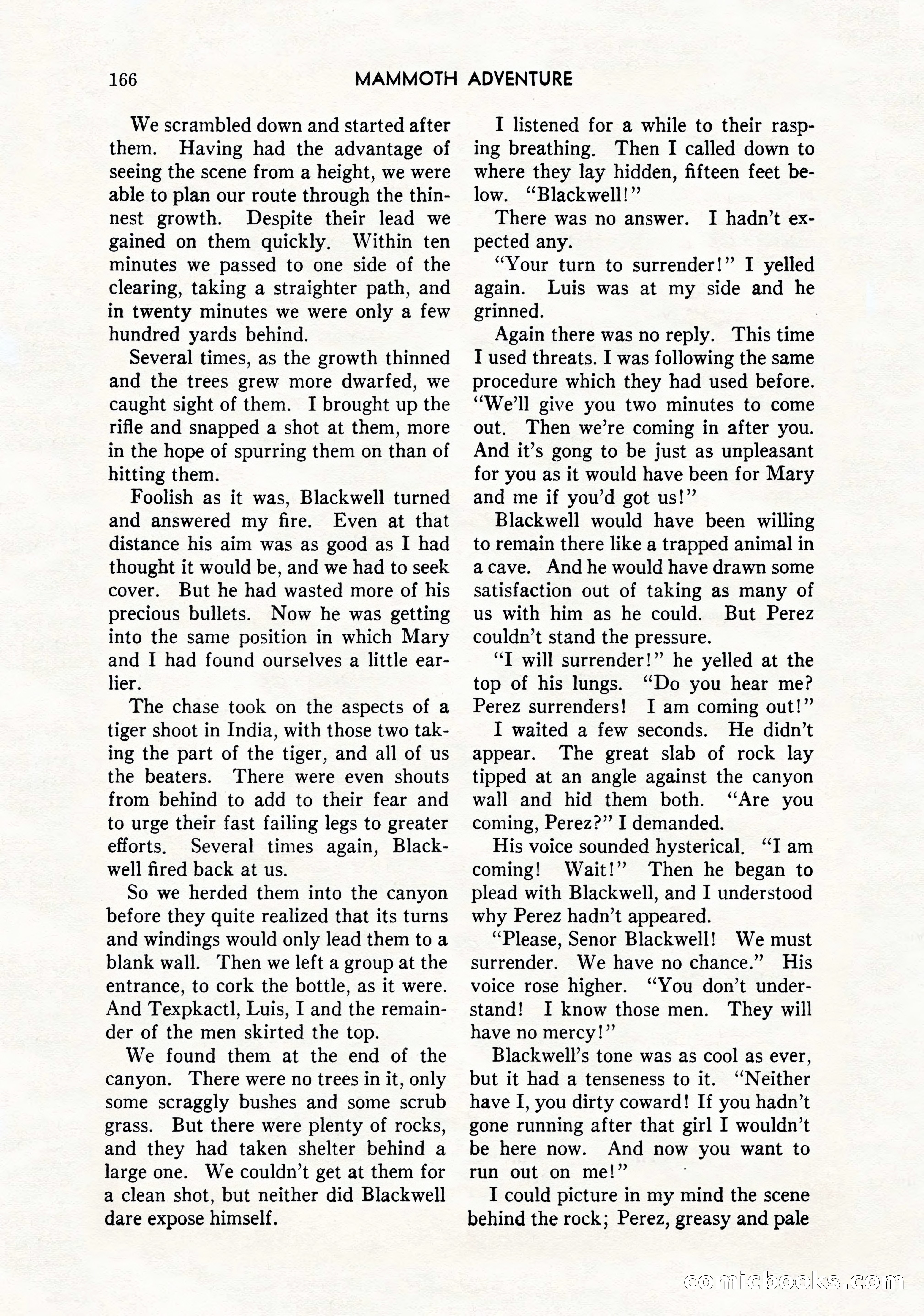 Mammoth Adventure, March 1947 — page 166 of 180