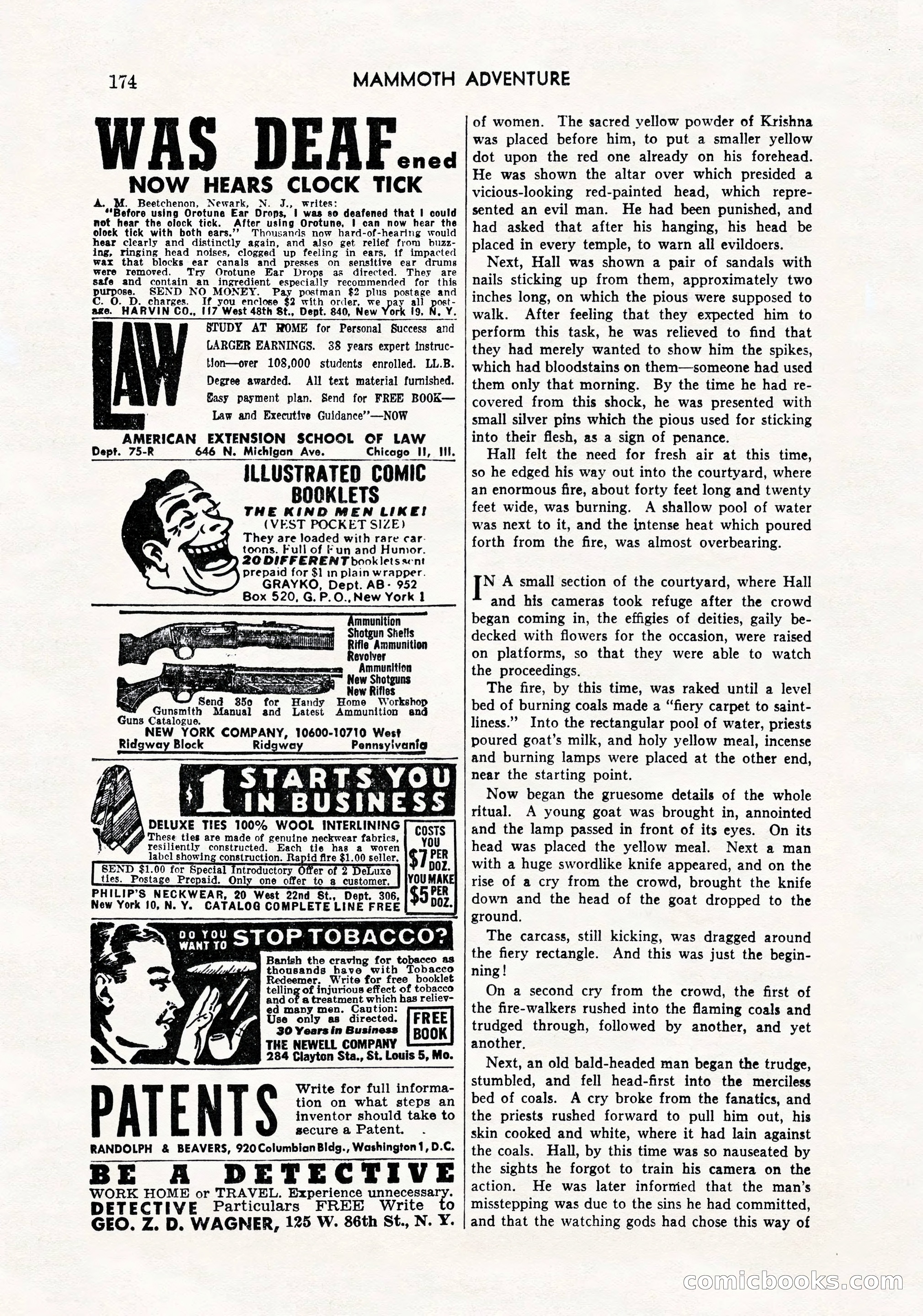Mammoth Adventure, March 1947 — page 174 of 180