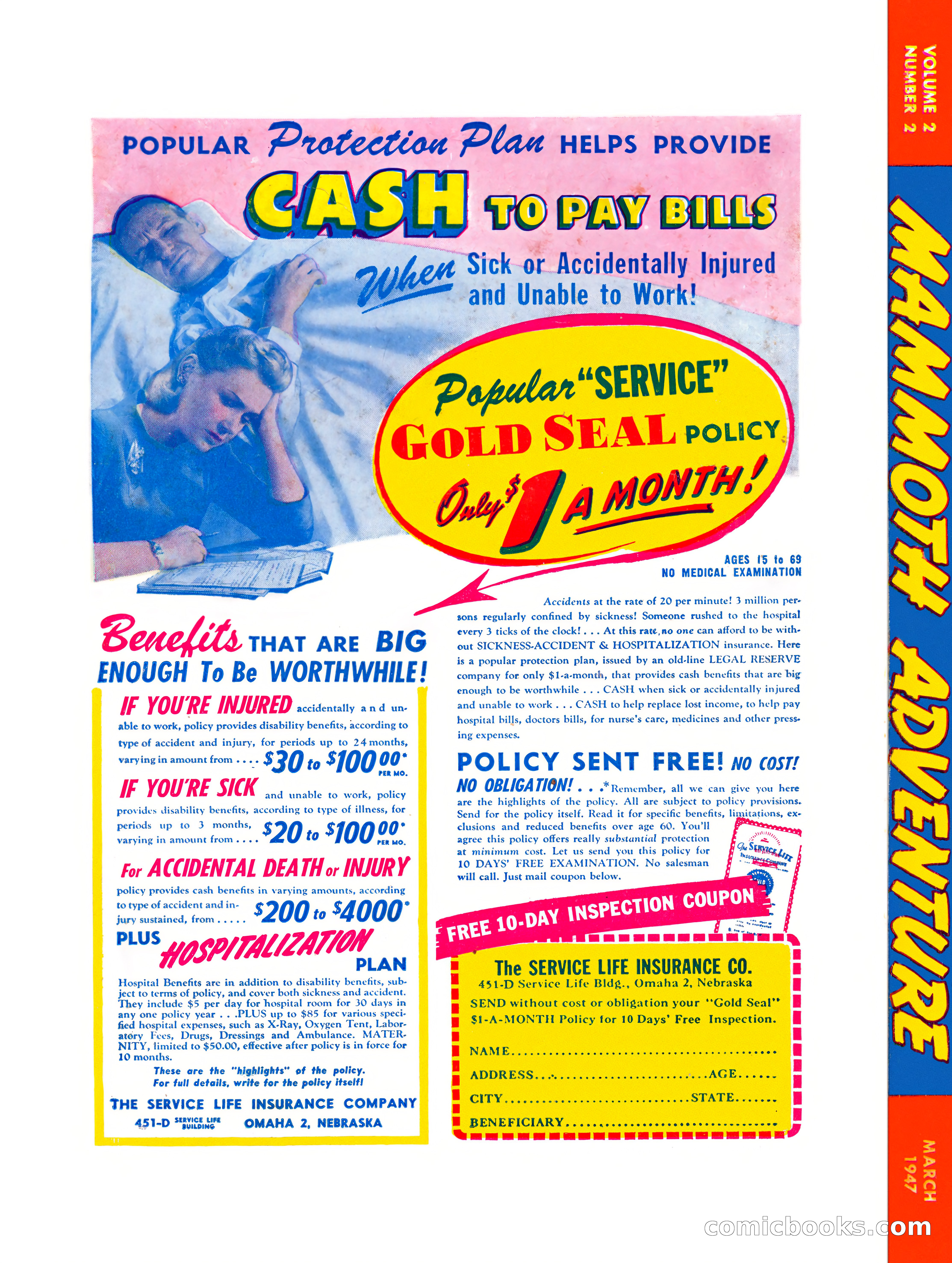 Mammoth Adventure, March 1947 — page 180 of 180