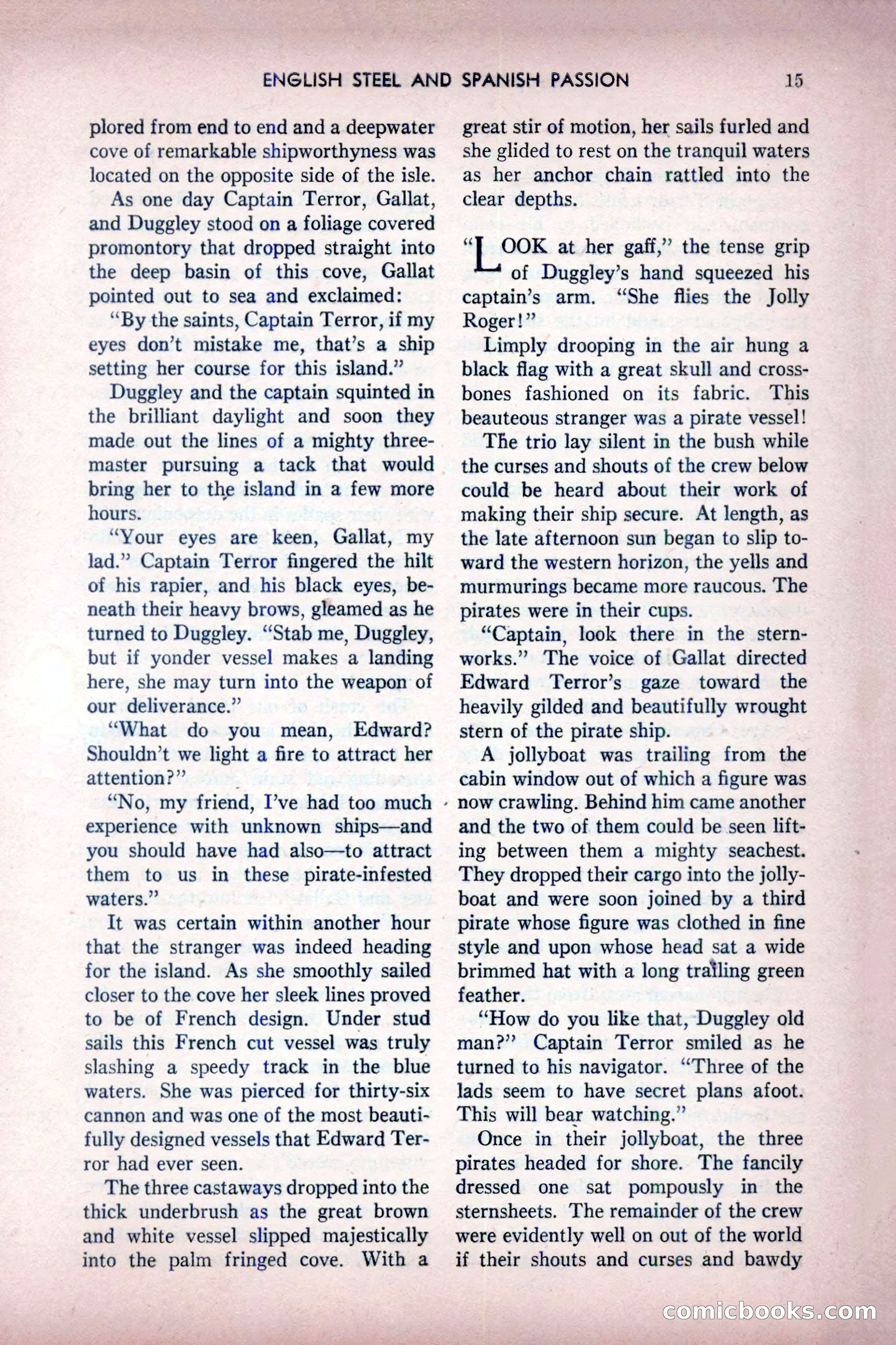 Mammoth Adventure, July 1947 — page 15 of 180
