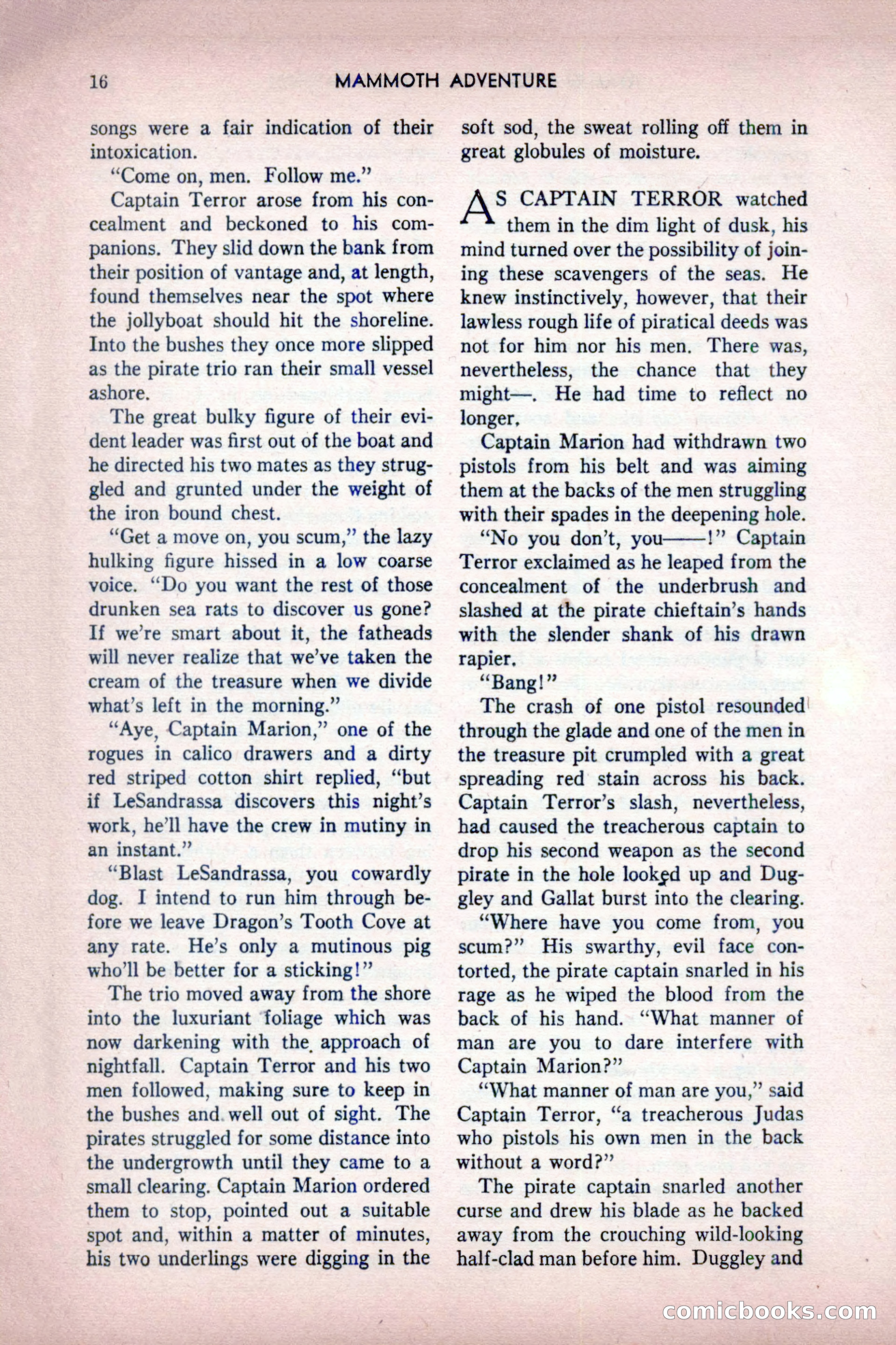 Mammoth Adventure, July 1947 — page 16 of 180