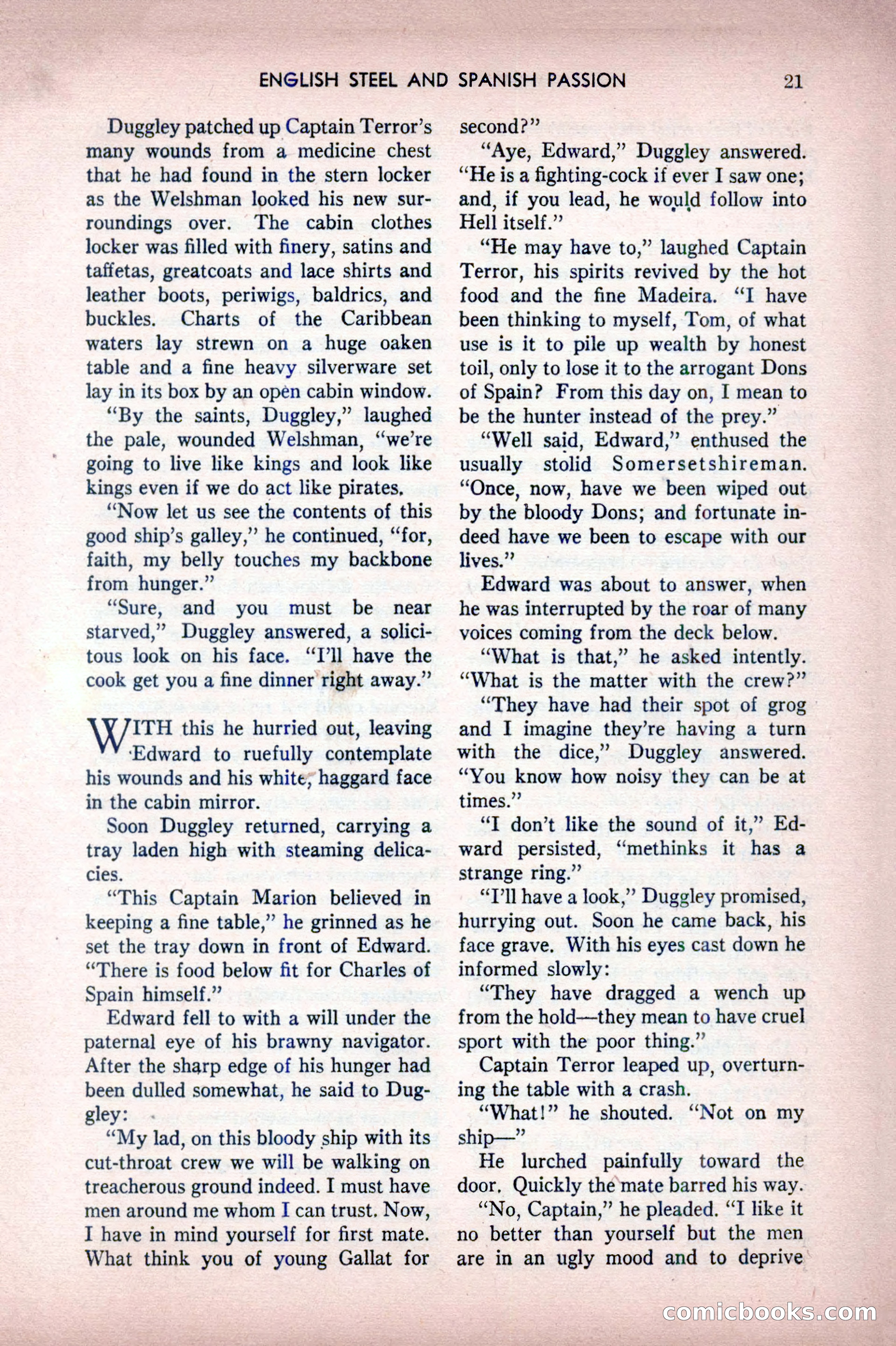 Mammoth Adventure, July 1947 — page 21 of 180