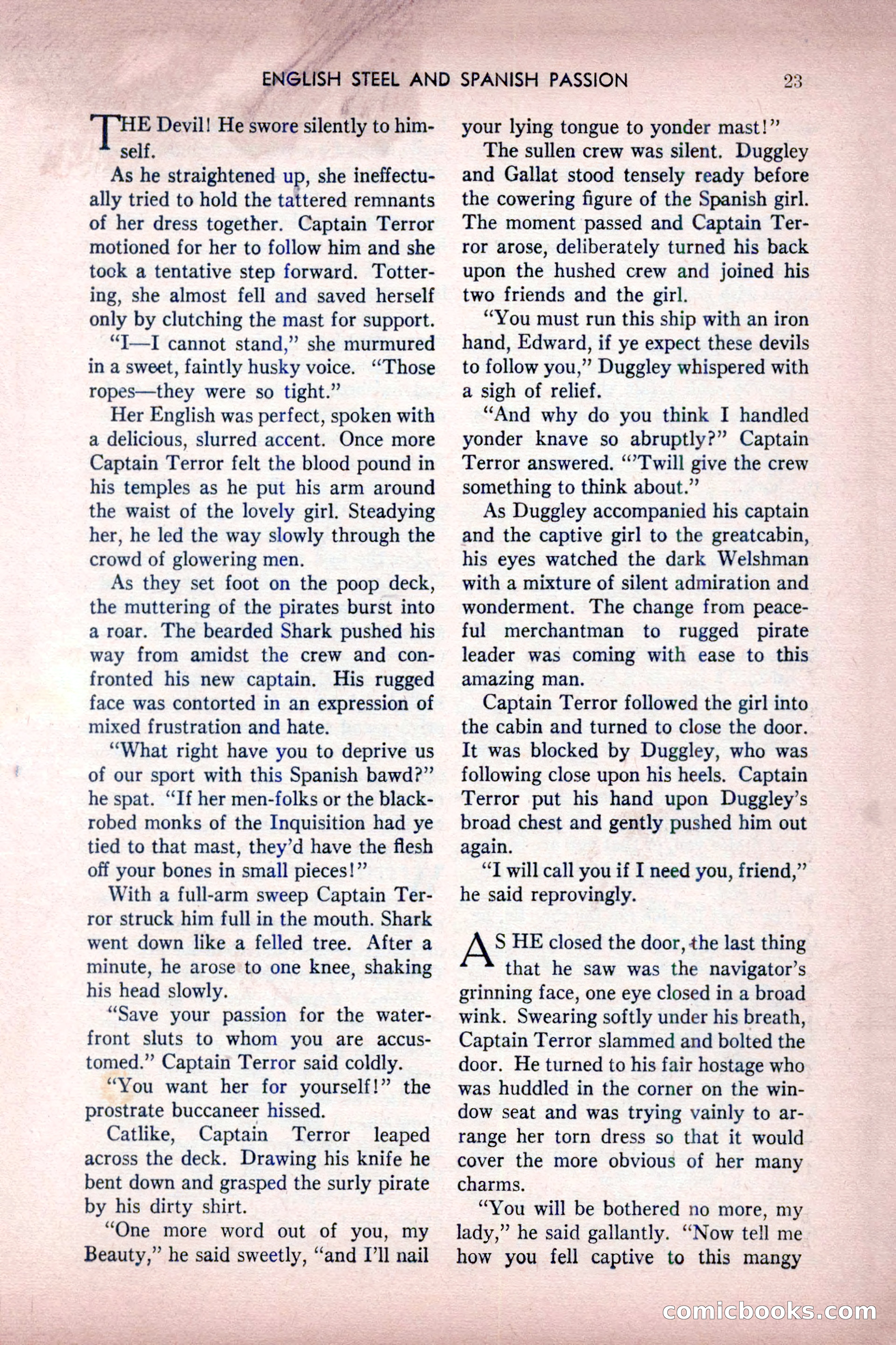 Mammoth Adventure, July 1947 — page 23 of 180