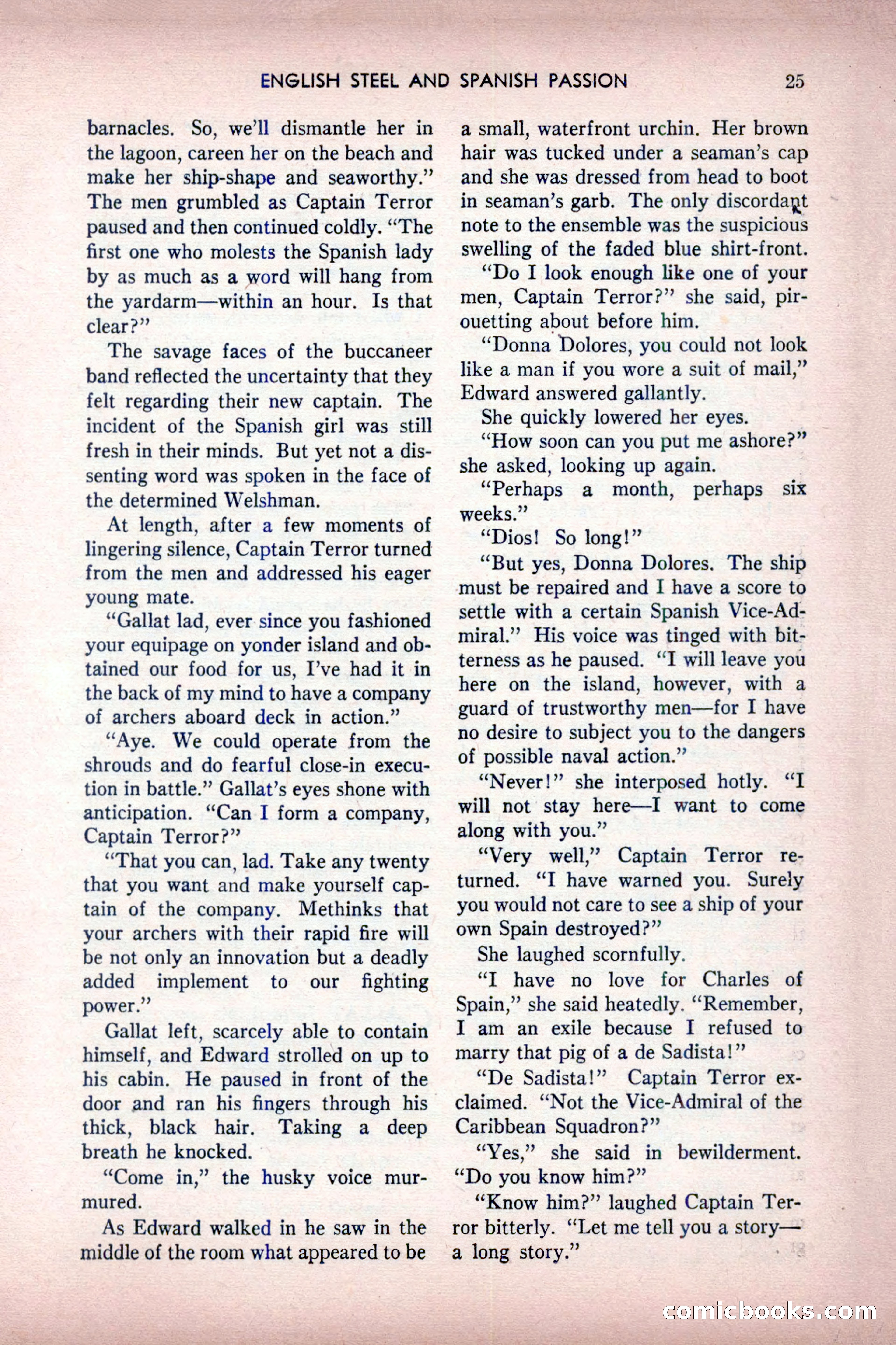 Mammoth Adventure, July 1947 — page 25 of 180