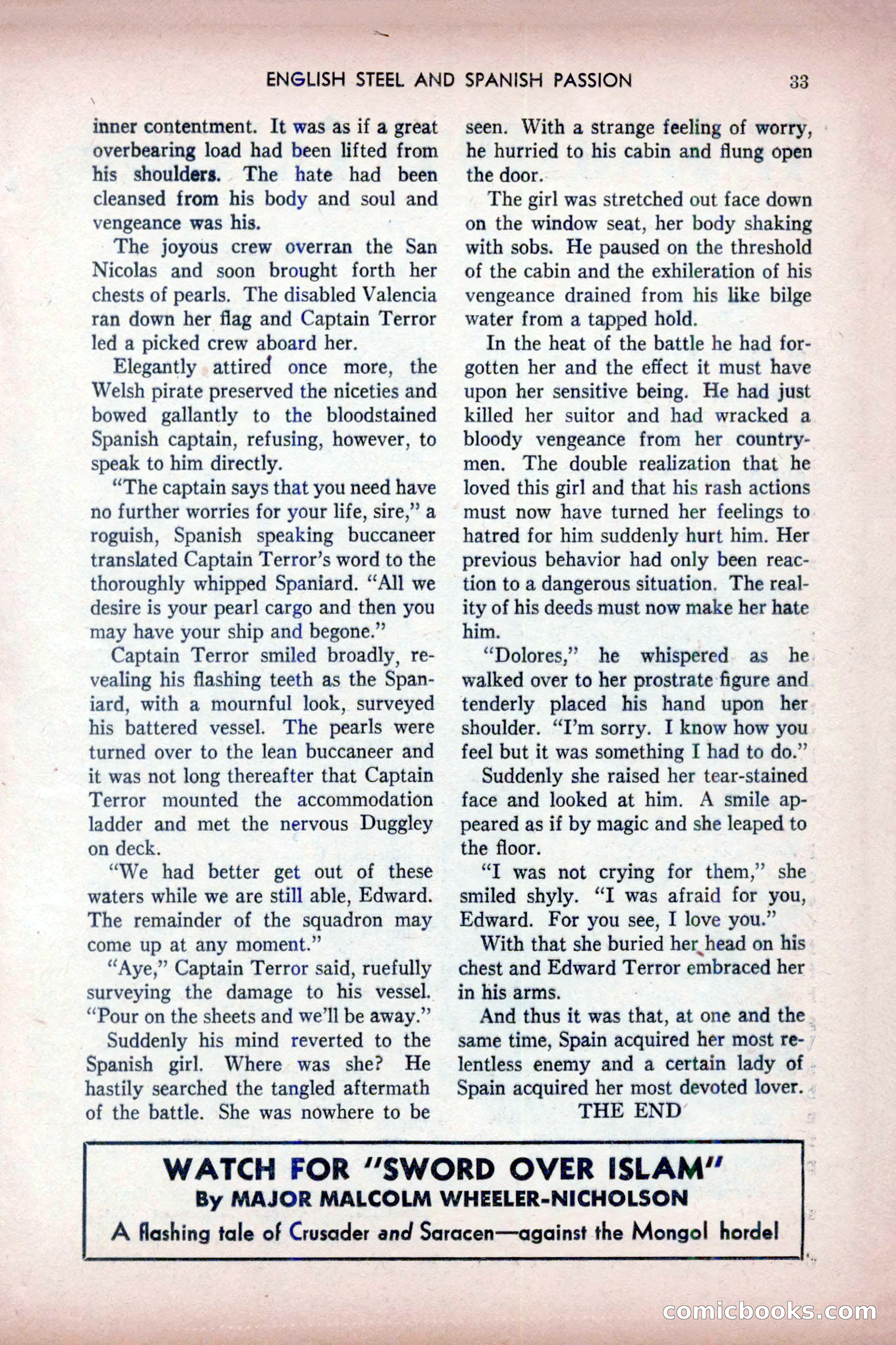 Mammoth Adventure, July 1947 — page 33 of 180