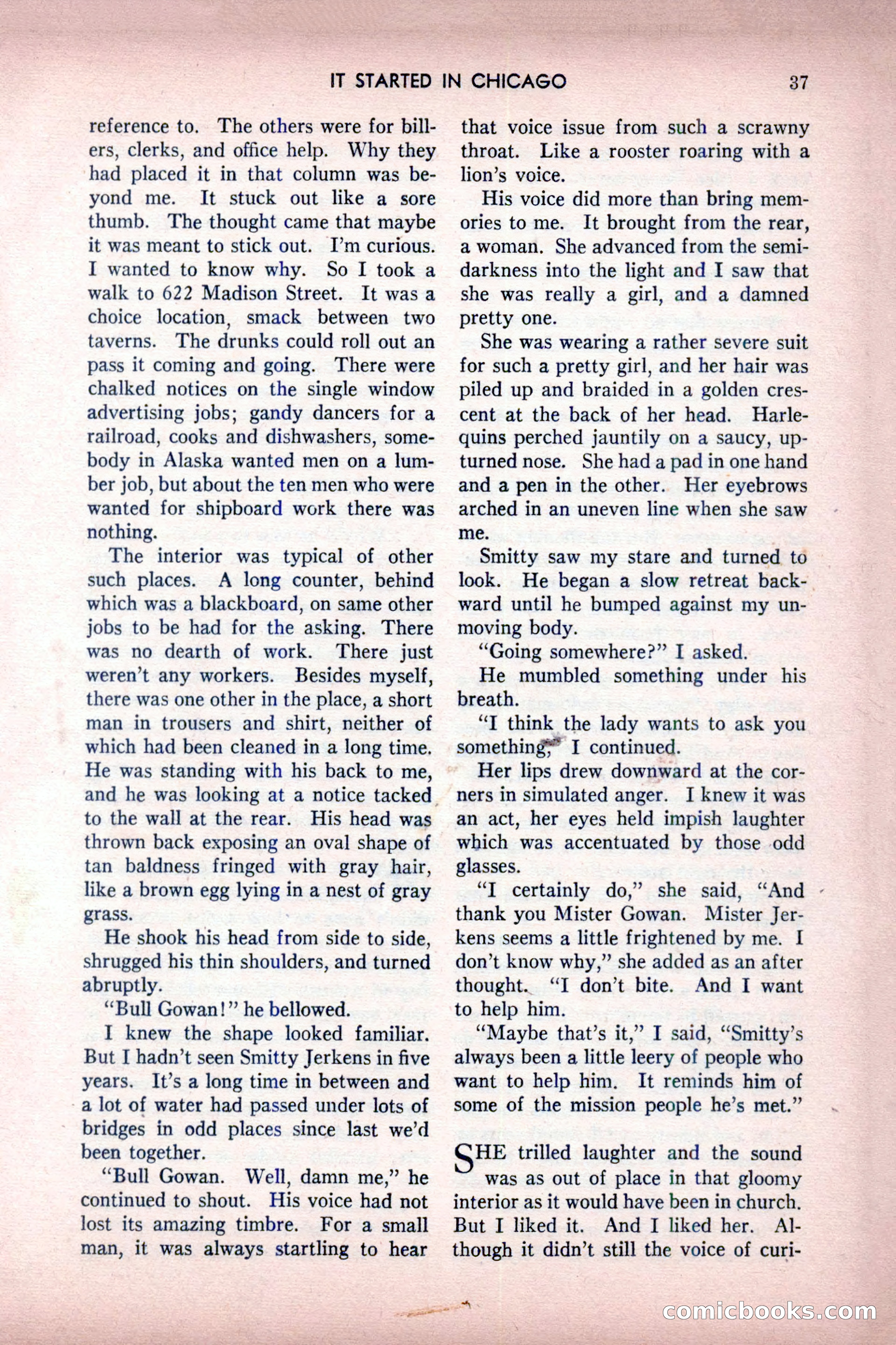 Mammoth Adventure, July 1947 — page 37 of 180