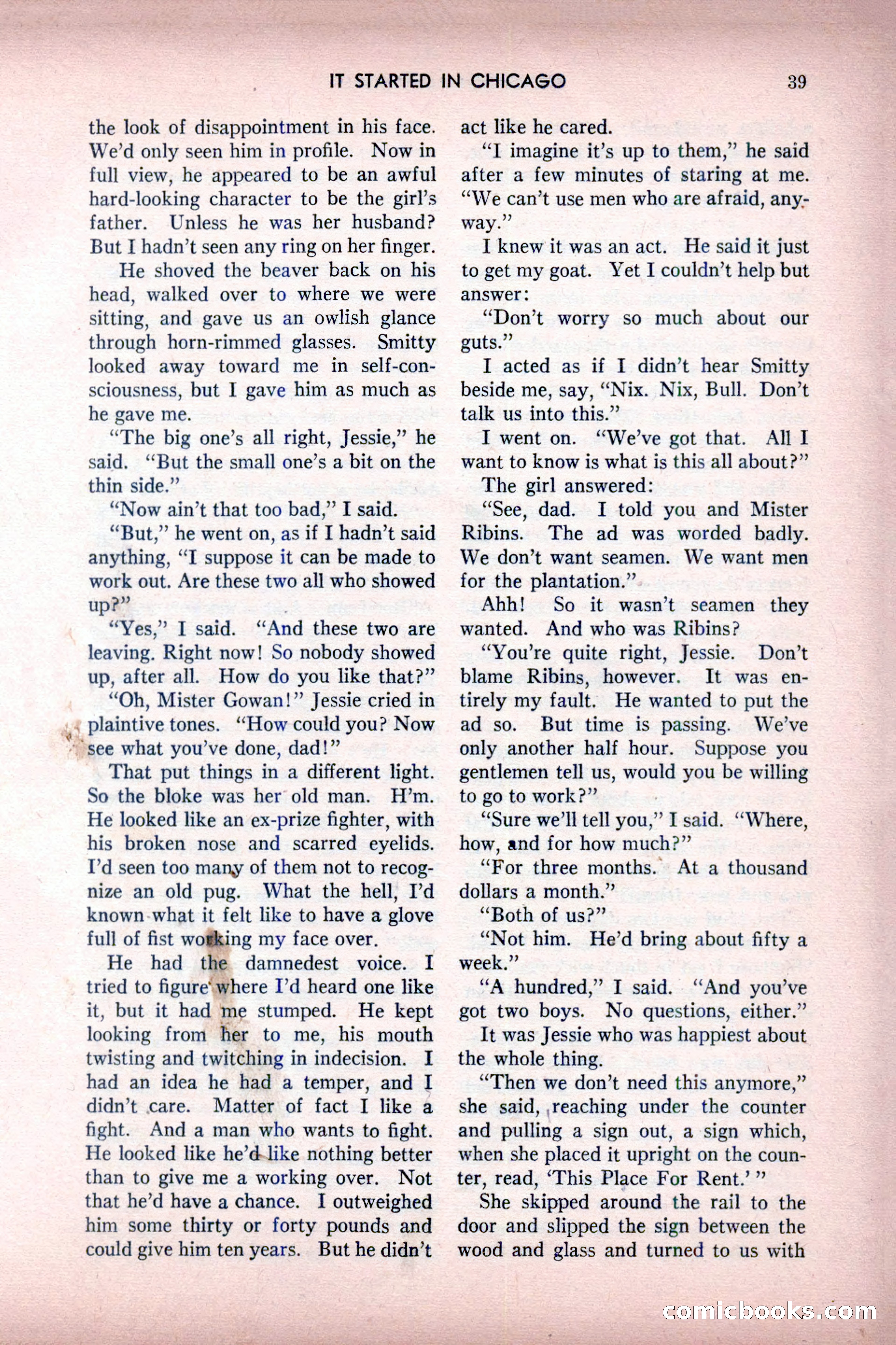Mammoth Adventure, July 1947 — page 39 of 180