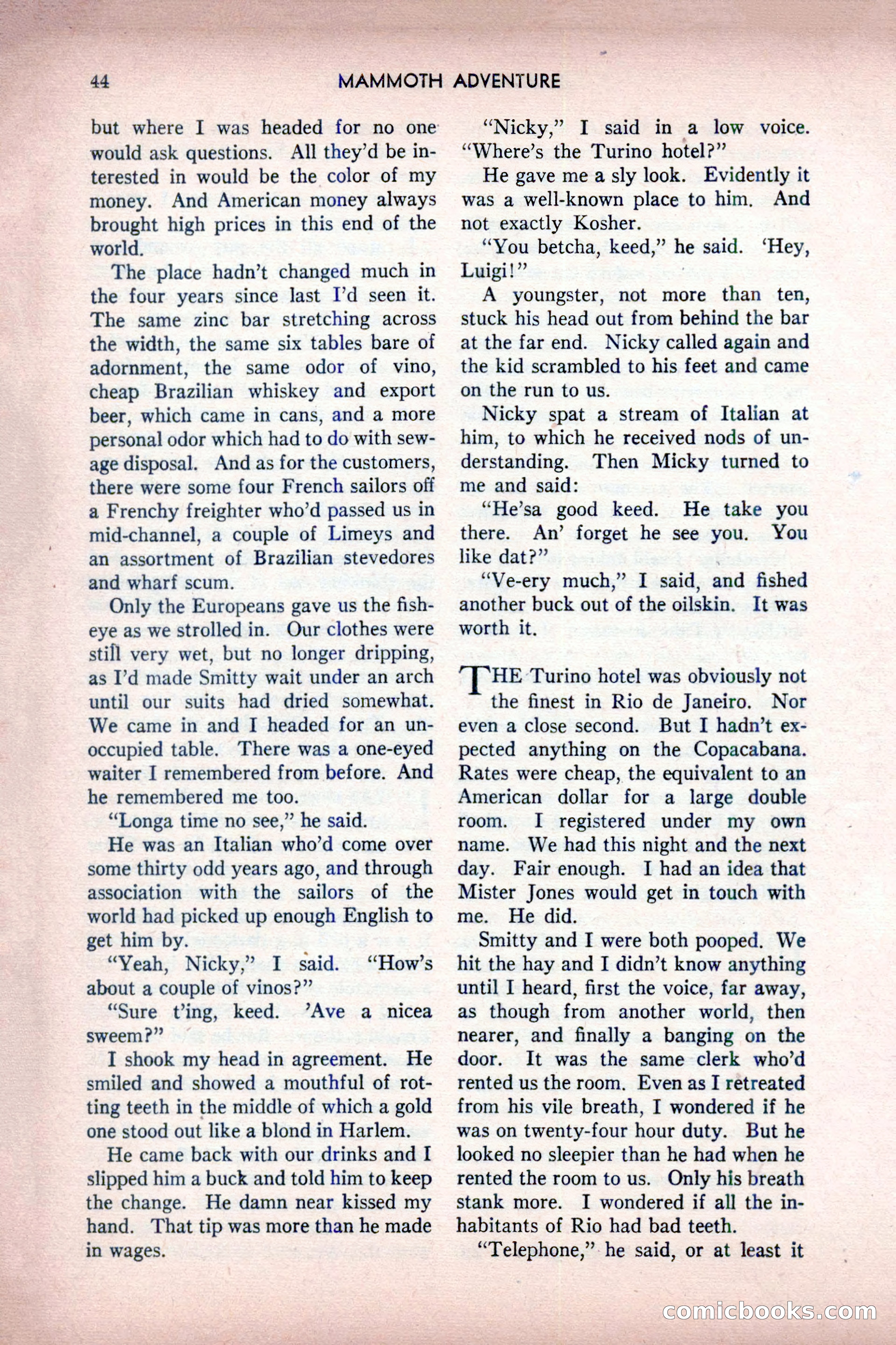 Mammoth Adventure, July 1947 — page 44 of 180