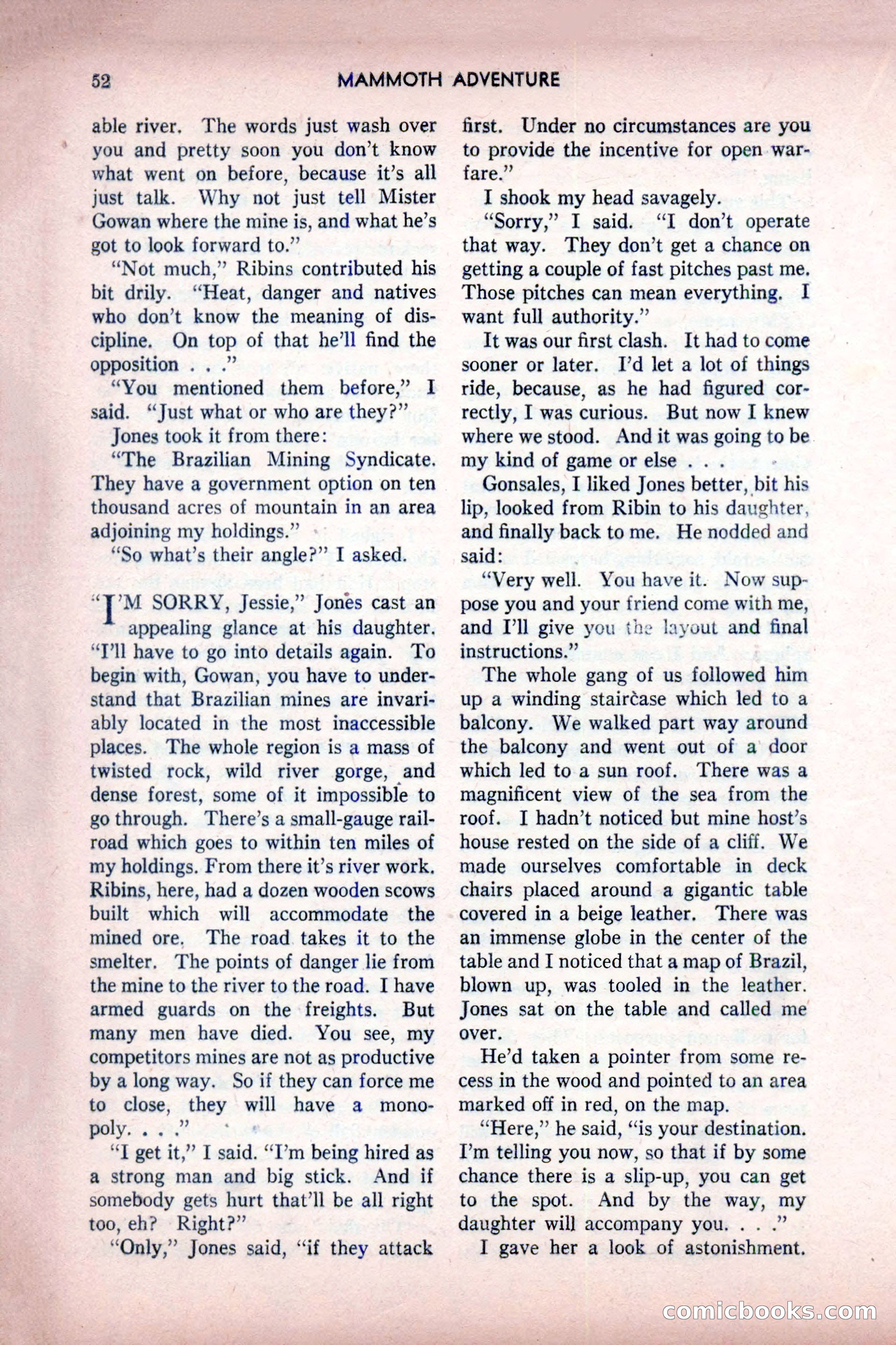 Mammoth Adventure, July 1947 — page 52 of 180