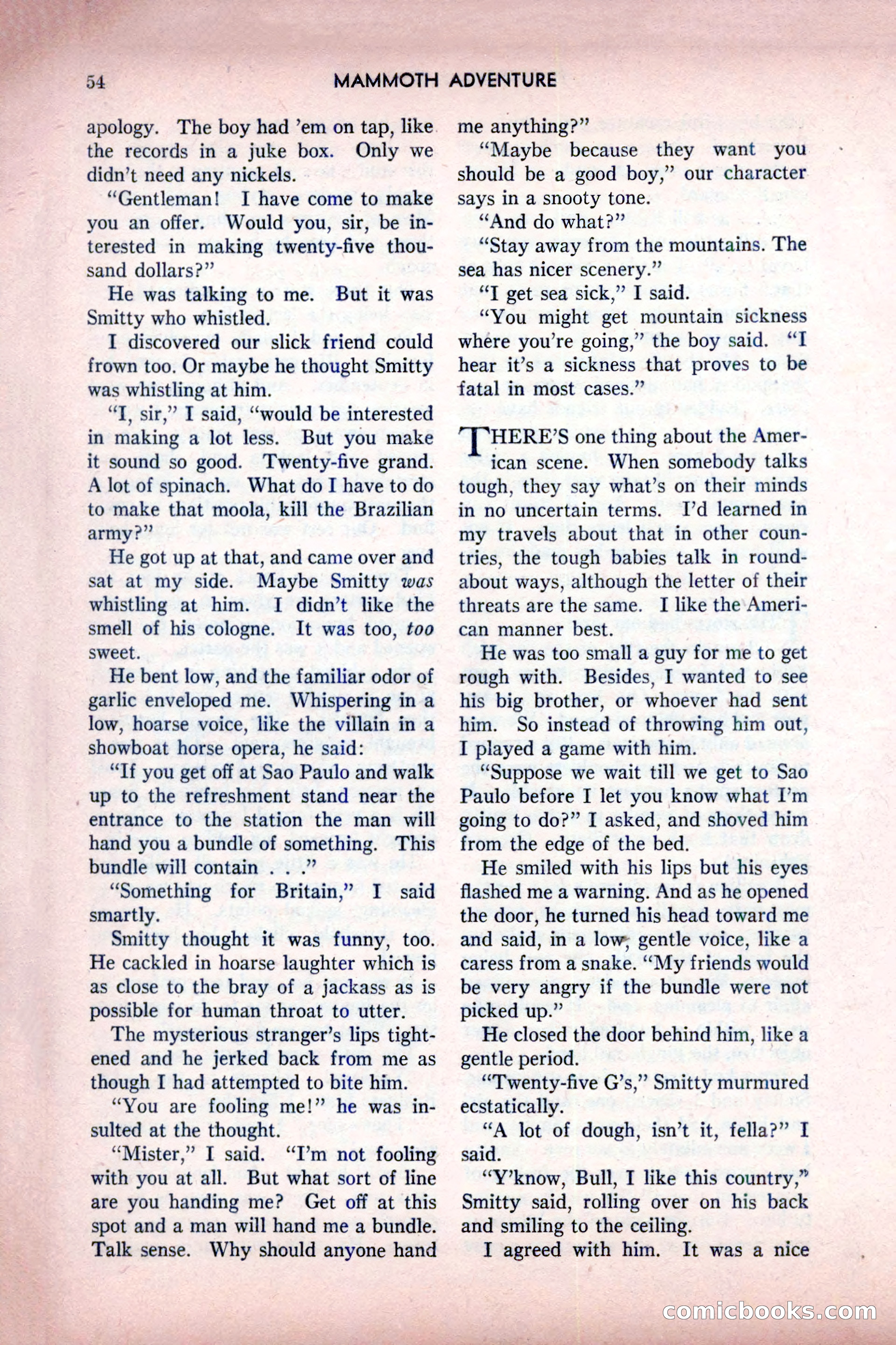 Mammoth Adventure, July 1947 — page 54 of 180