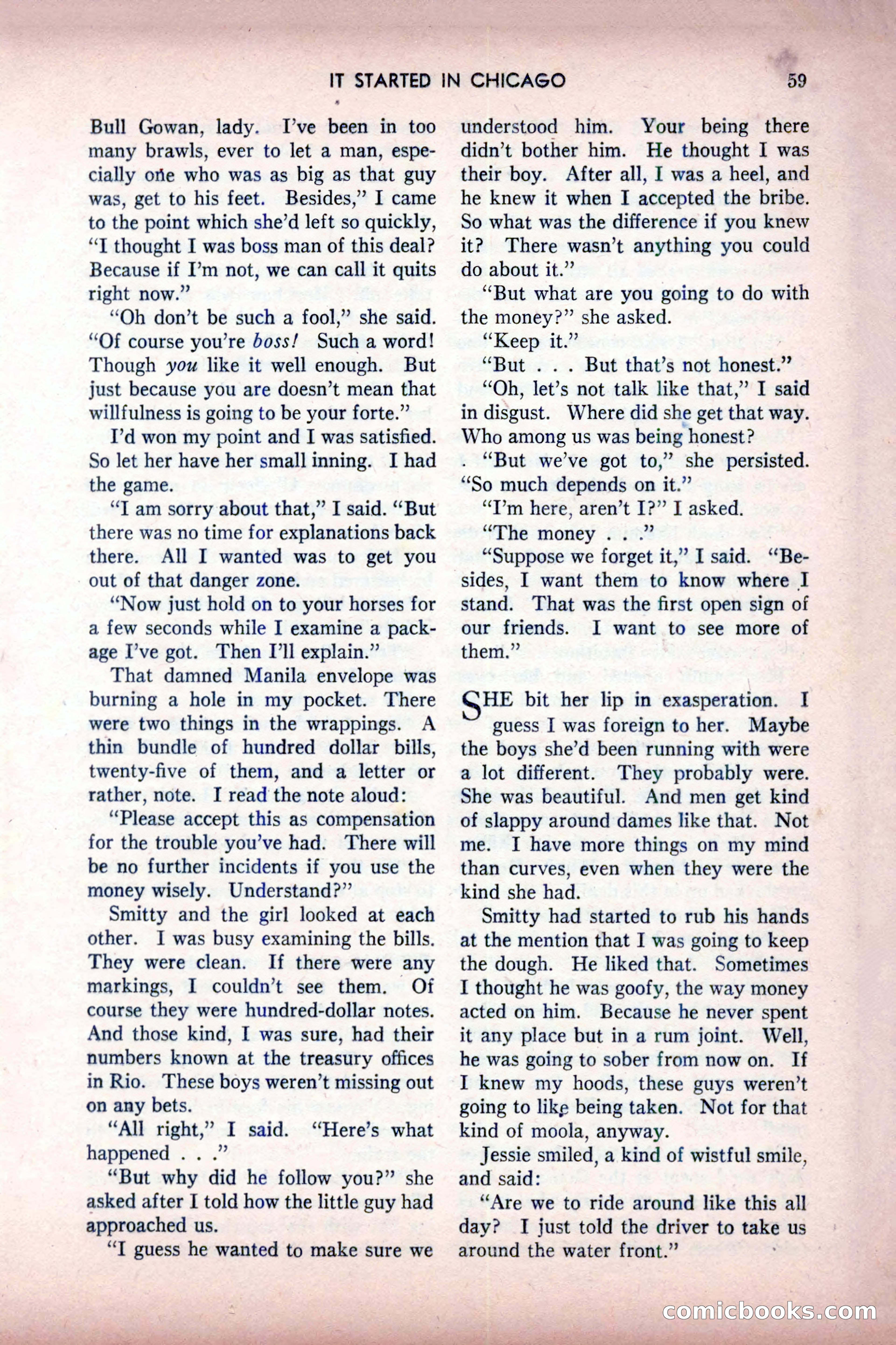 Mammoth Adventure, July 1947 — page 59 of 180