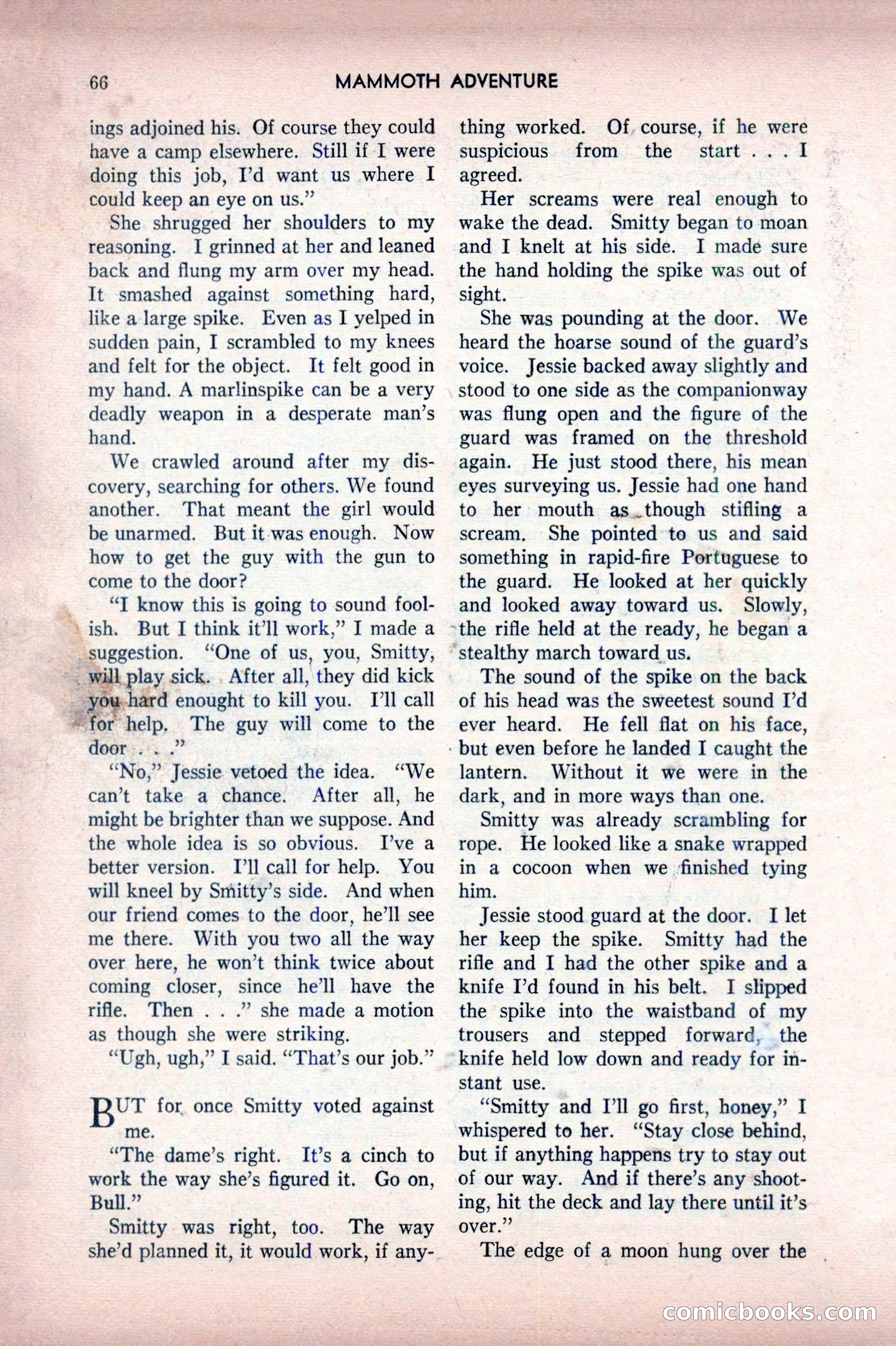 Mammoth Adventure, July 1947 — page 66 of 180