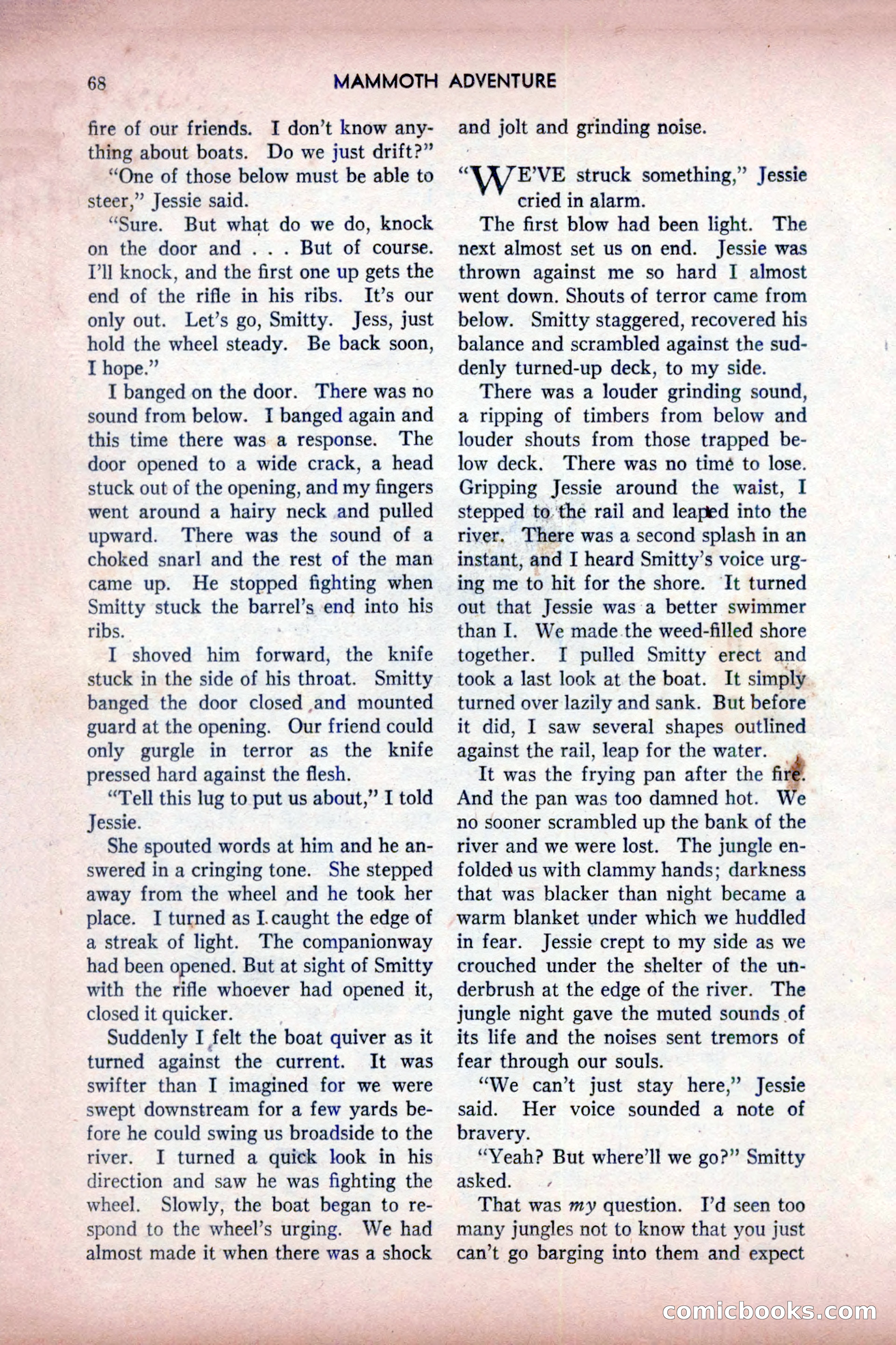 Mammoth Adventure, July 1947 — page 68 of 180