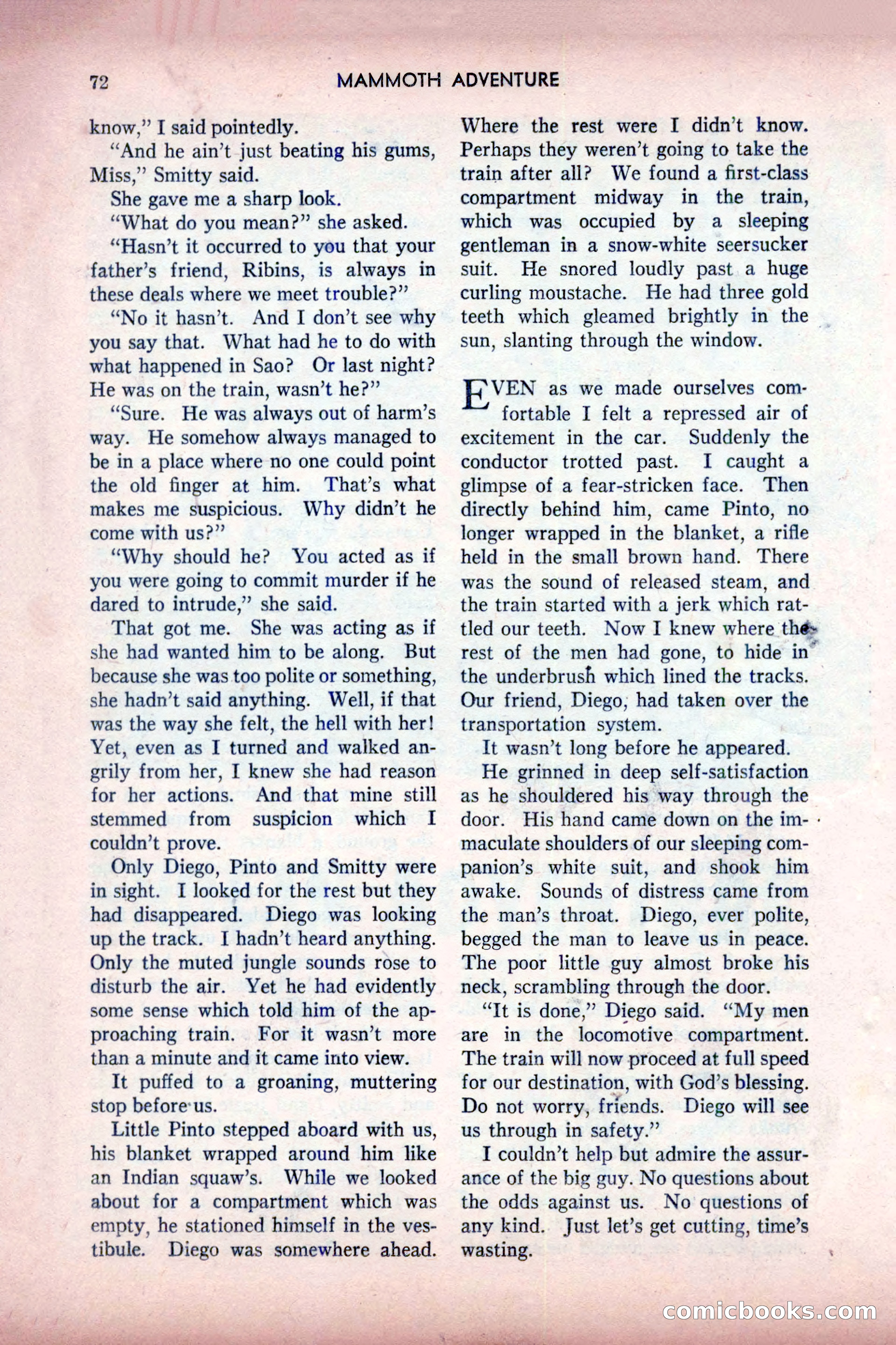 Mammoth Adventure, July 1947 — page 72 of 180