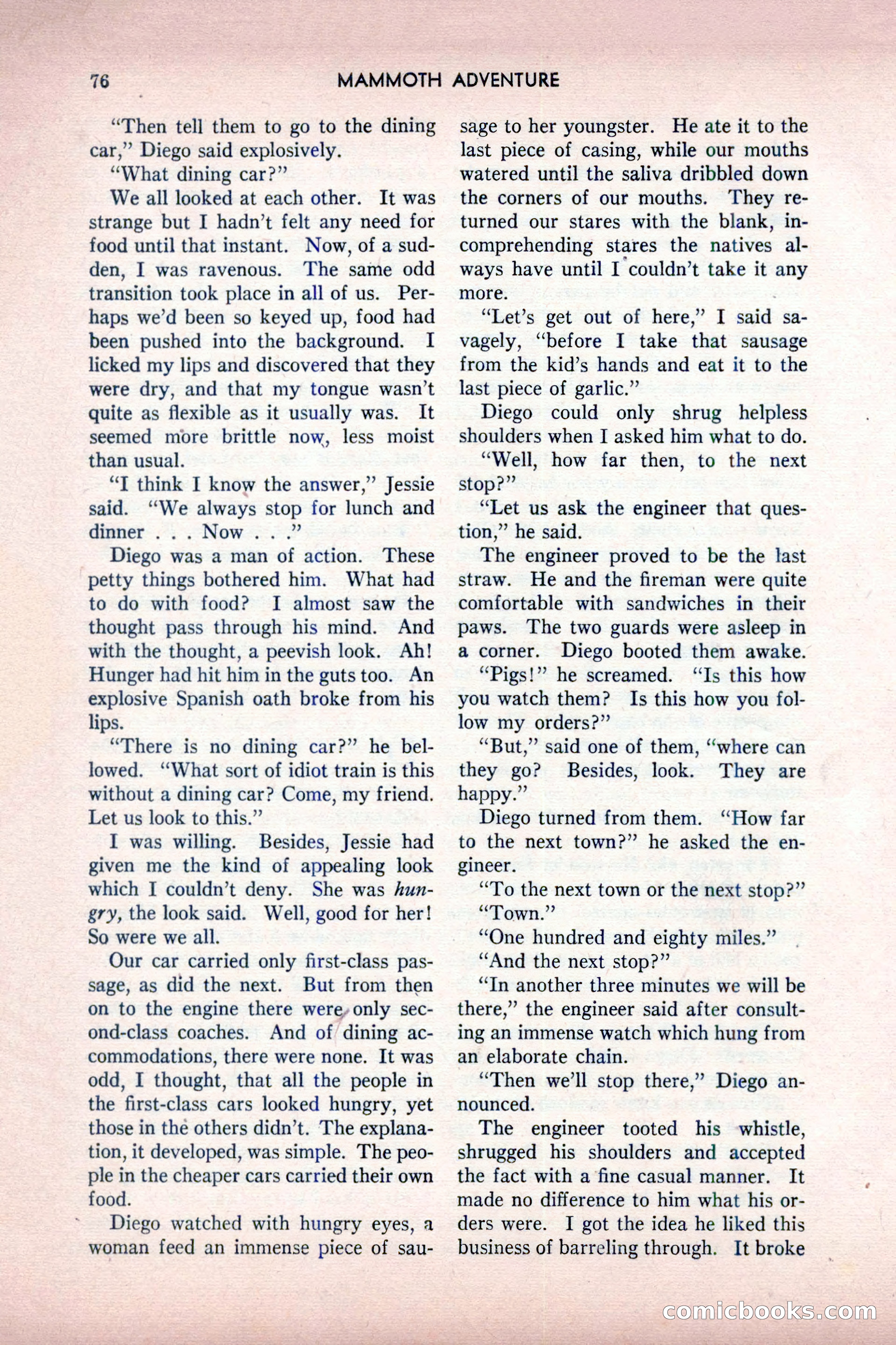 Mammoth Adventure, July 1947 — page 76 of 180
