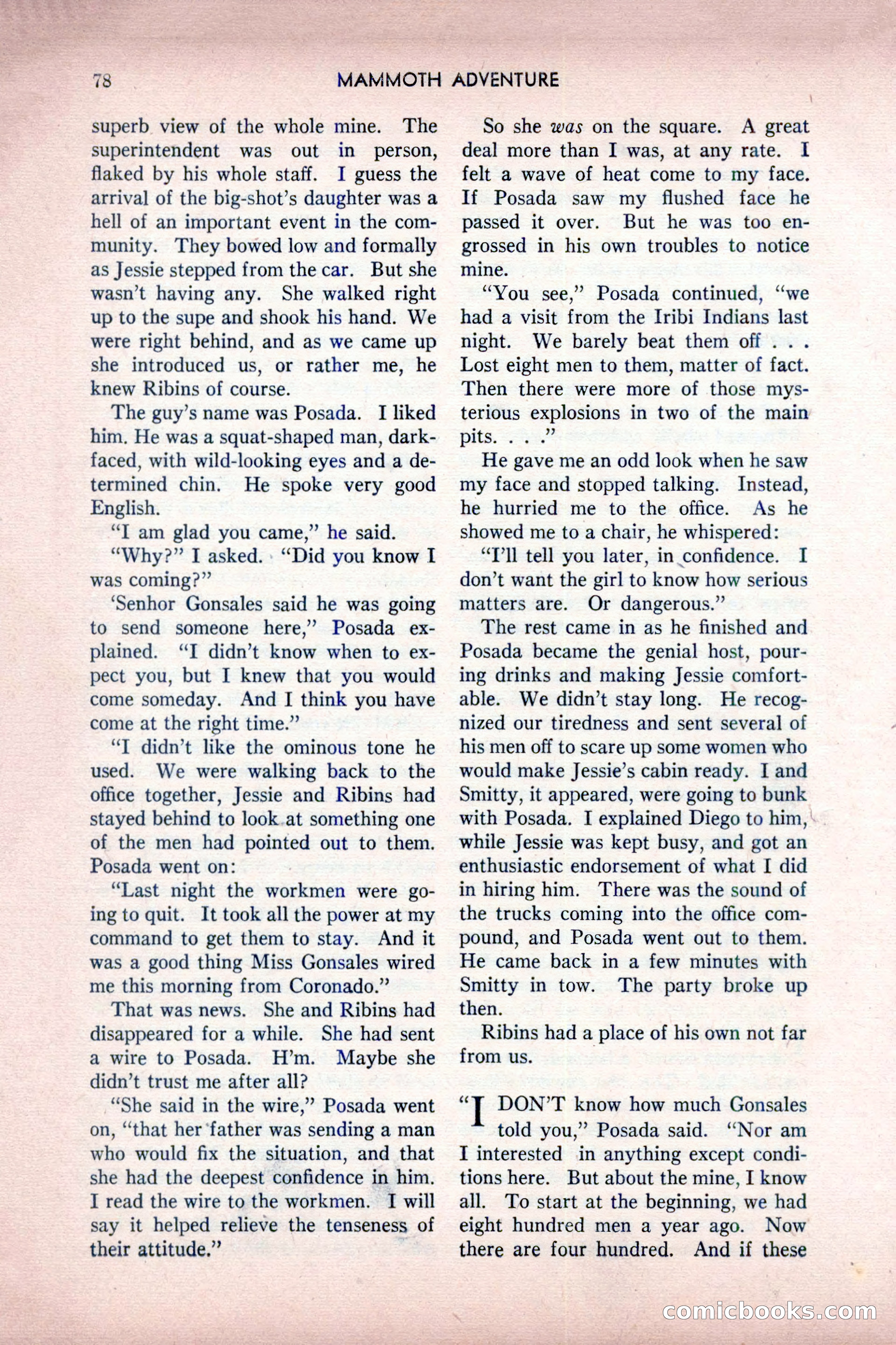Mammoth Adventure, July 1947 — page 78 of 180