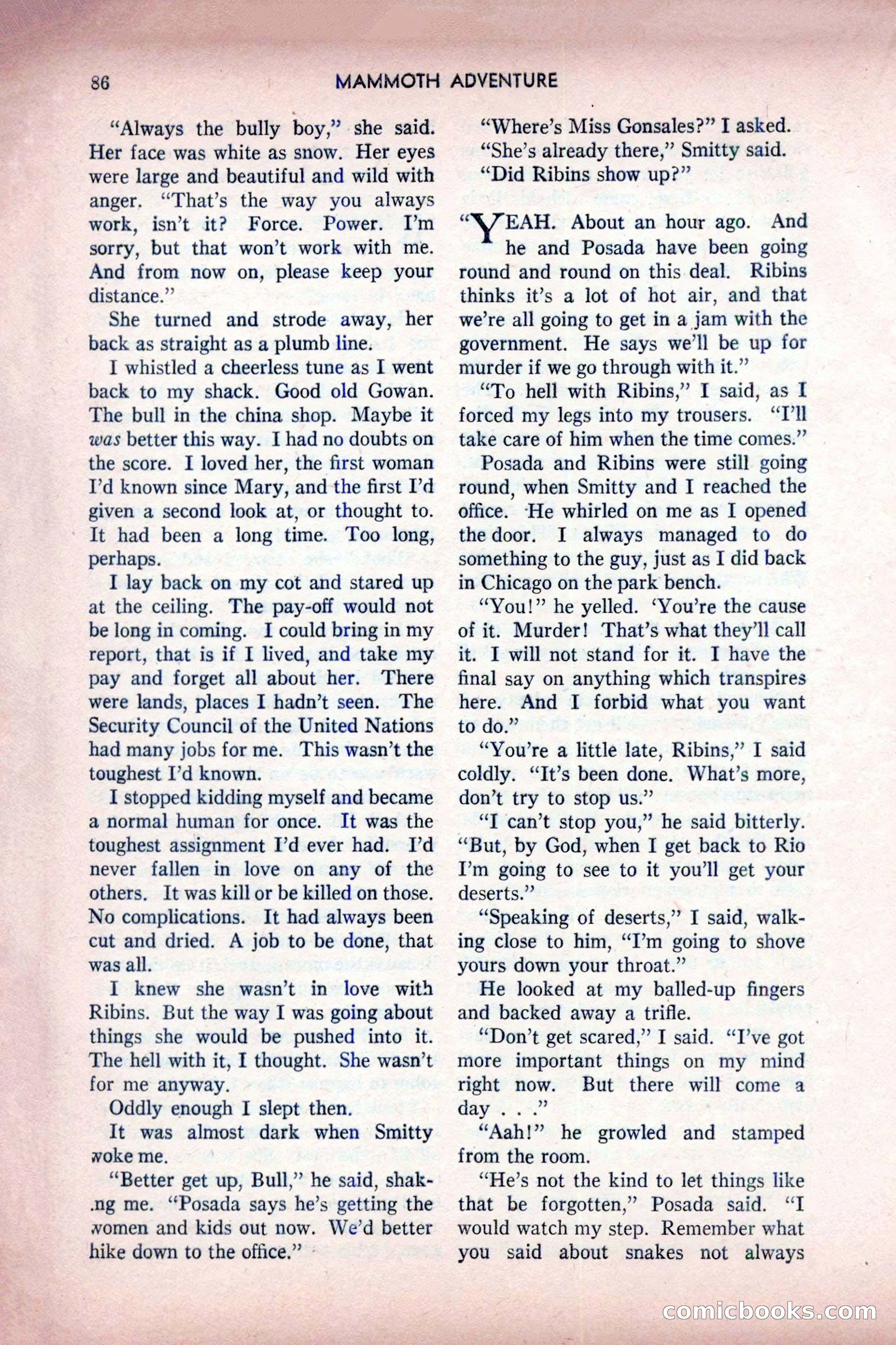 Mammoth Adventure, July 1947 — page 86 of 180