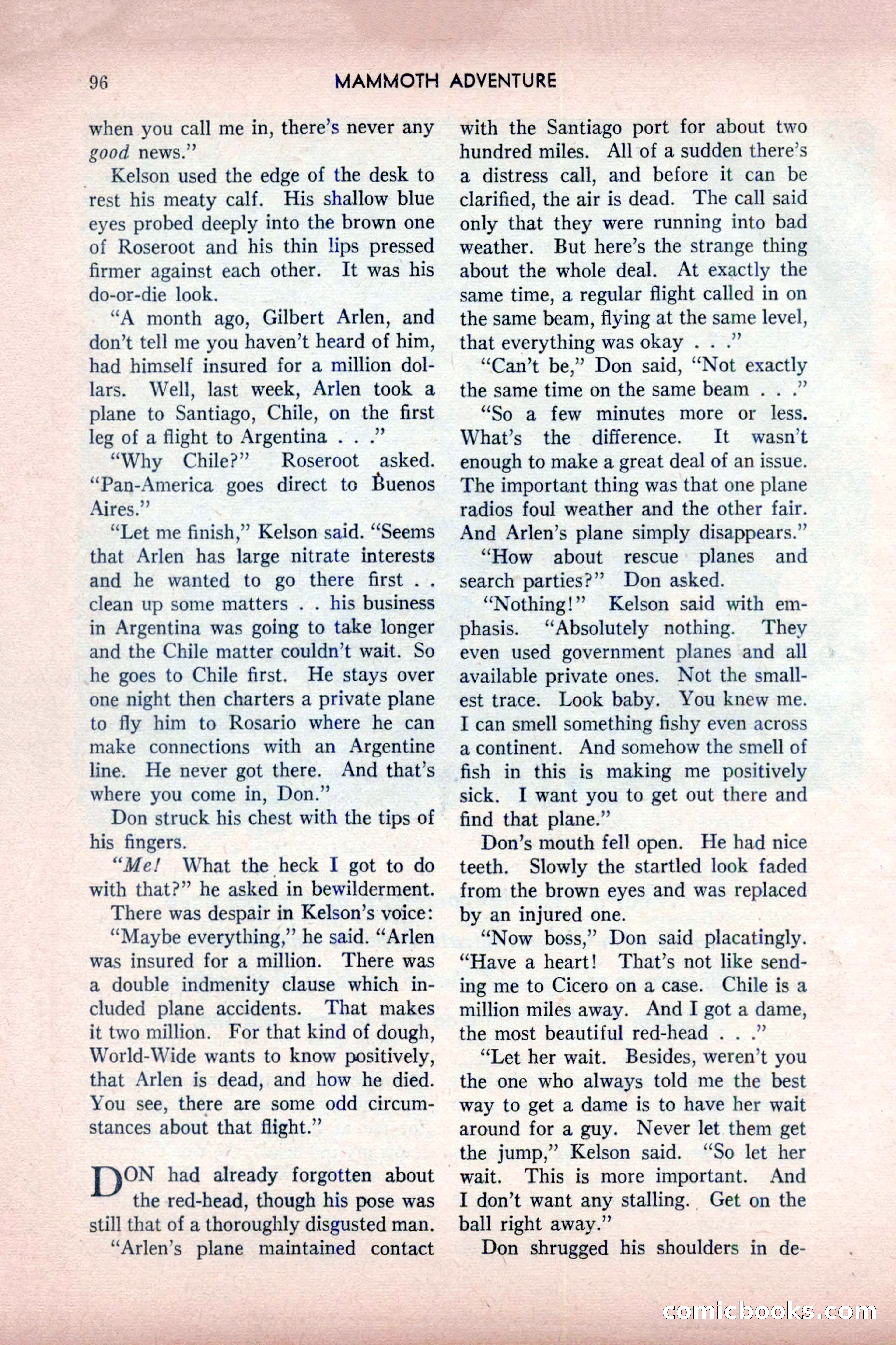 Mammoth Adventure, July 1947 — page 96 of 180