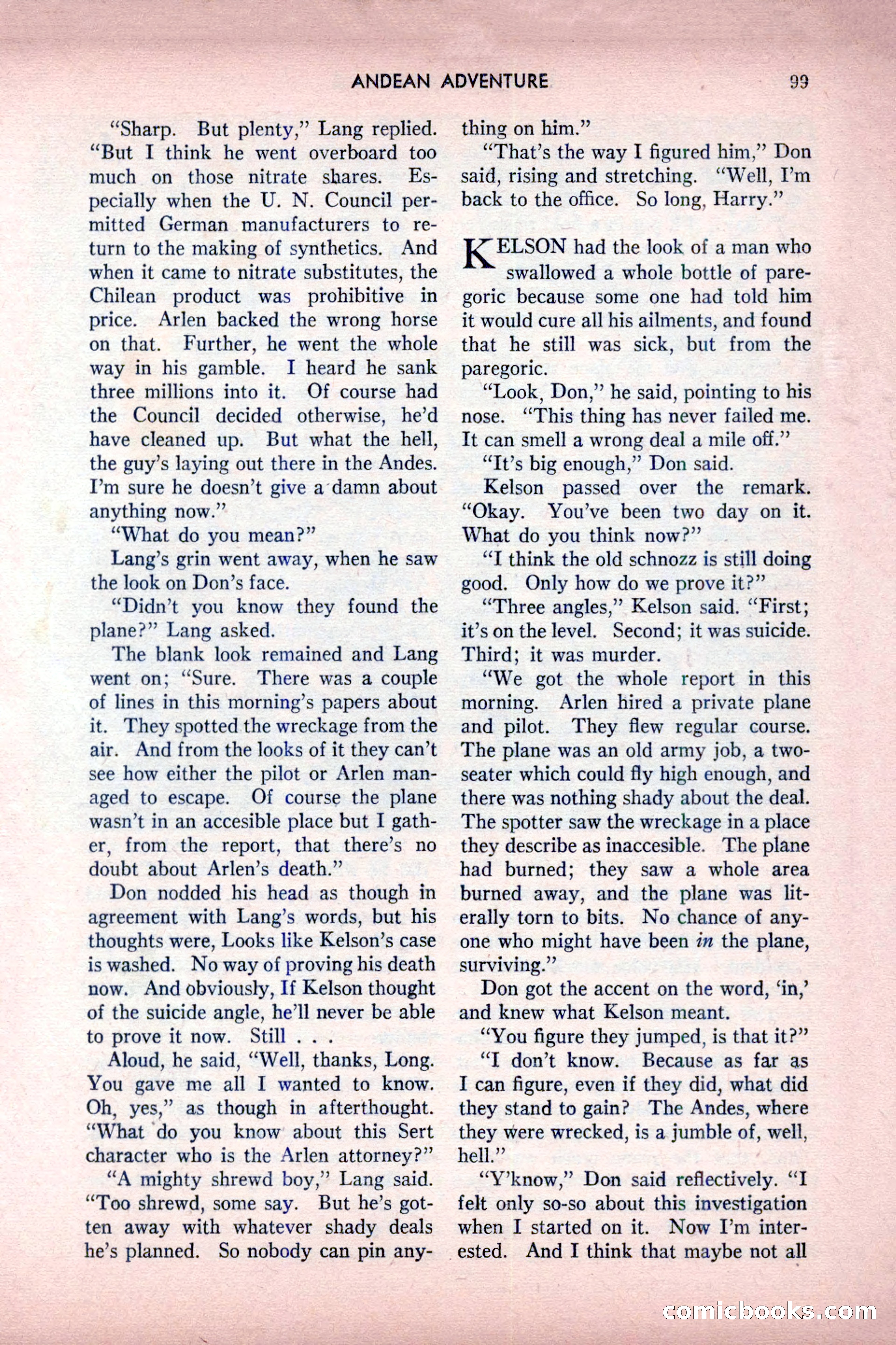 Mammoth Adventure, July 1947 — page 99 of 180